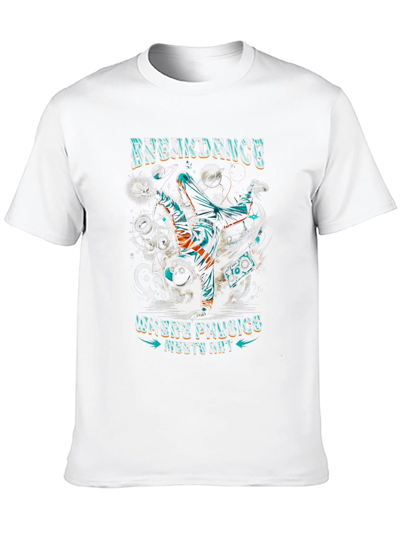 Breakdance Physics Meets Art T-Shirt