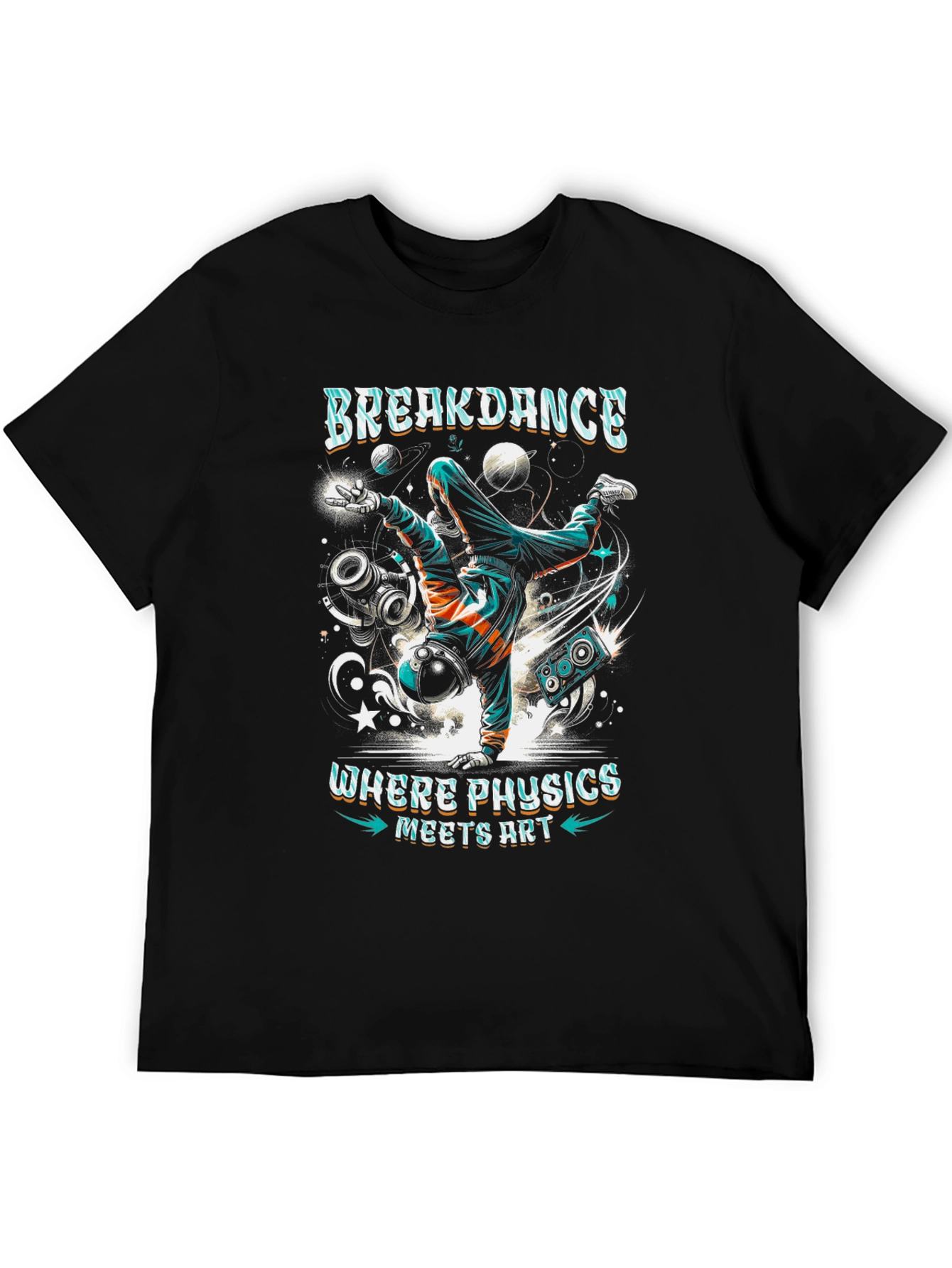 Breakdance Physics Meets Art T-Shirt
