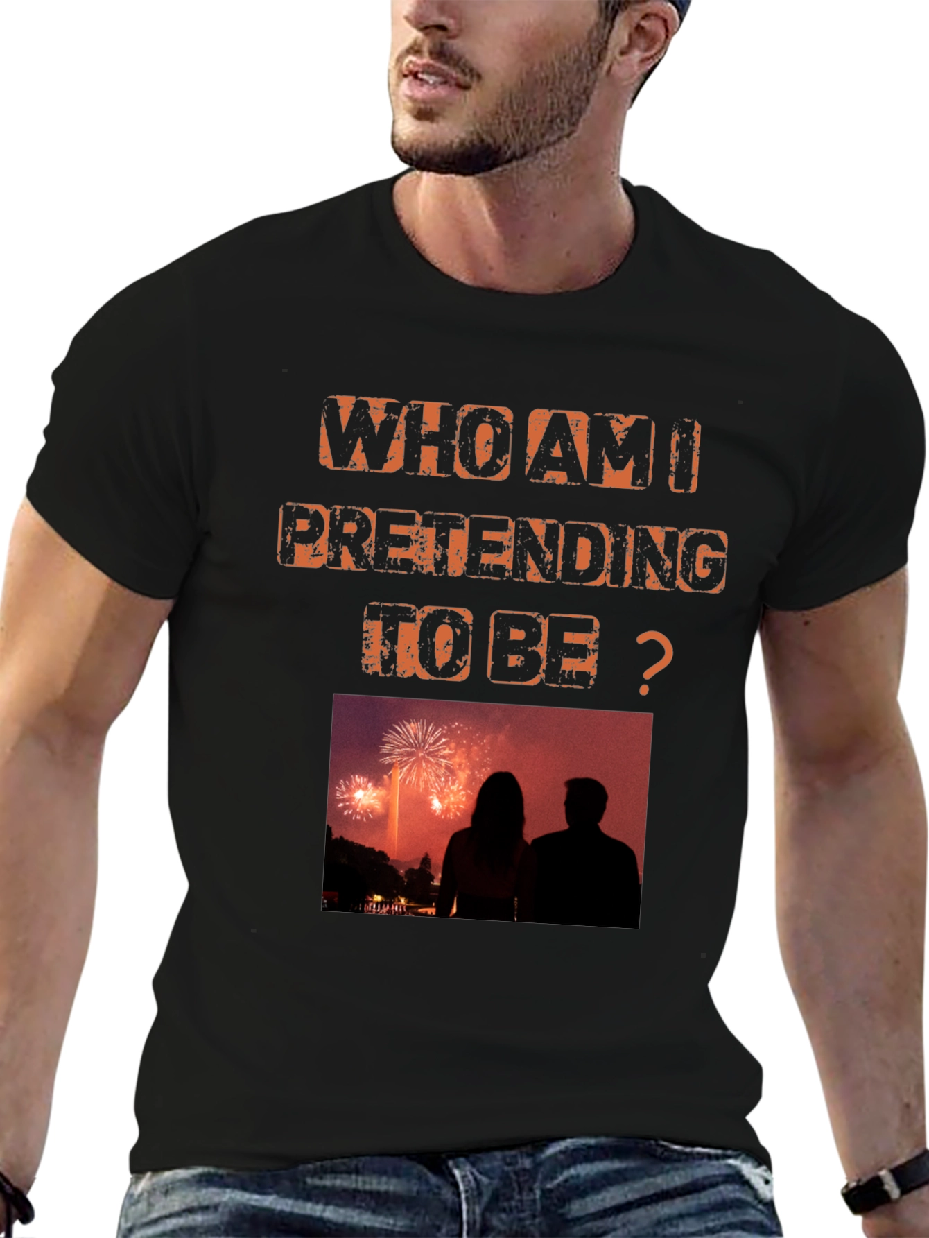 Who Am I Pretending To Be? Graphic Tee