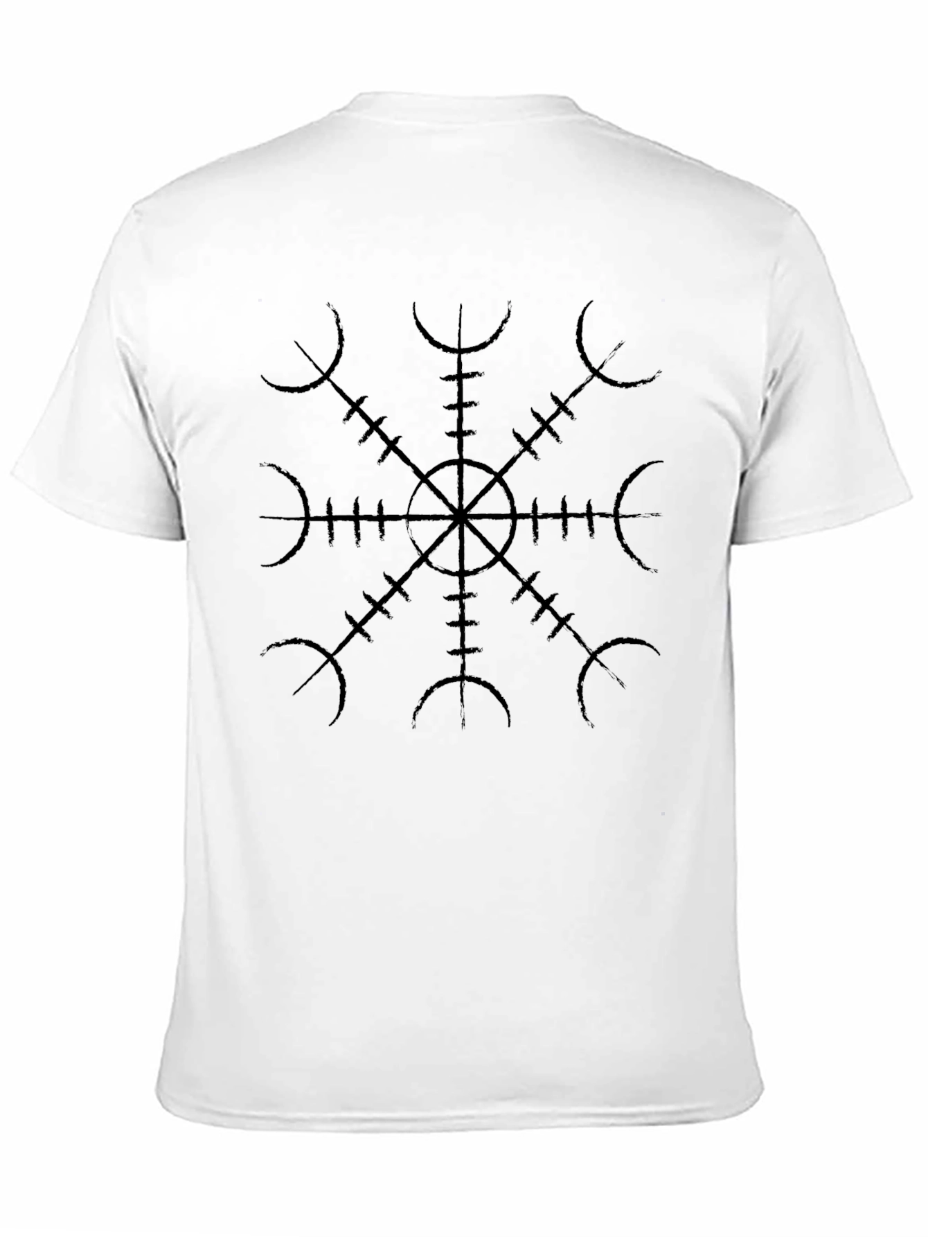 Vegvisir Viking Compass Black T-Shirt