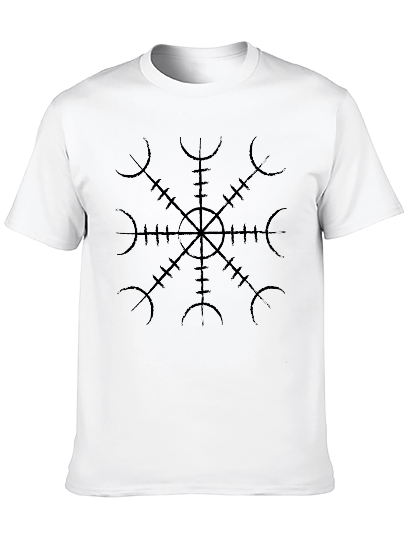 Vegvisir Viking Compass Black T-Shirt