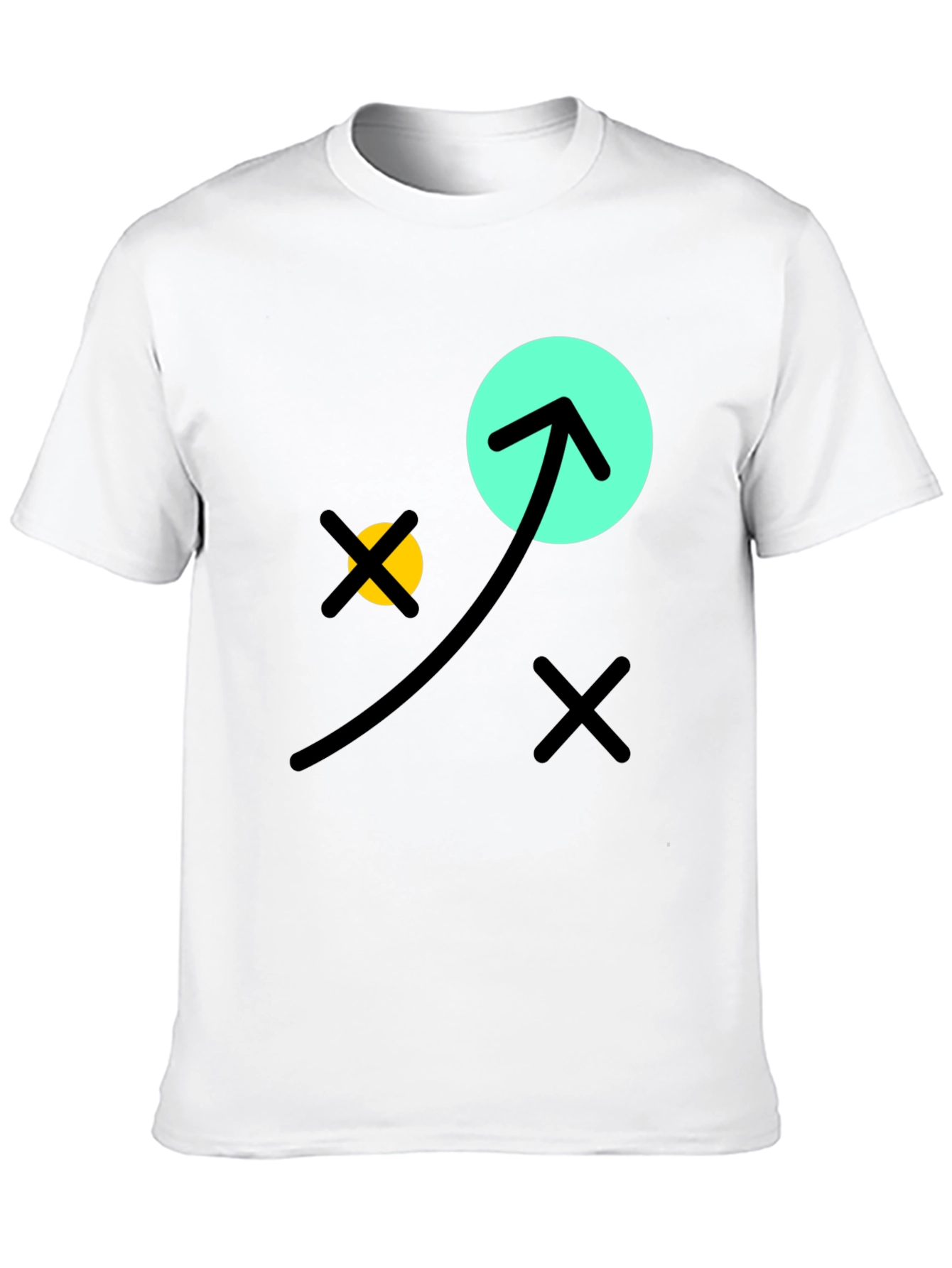 Fun Graphic Tee - Black Cotton T-Shirt