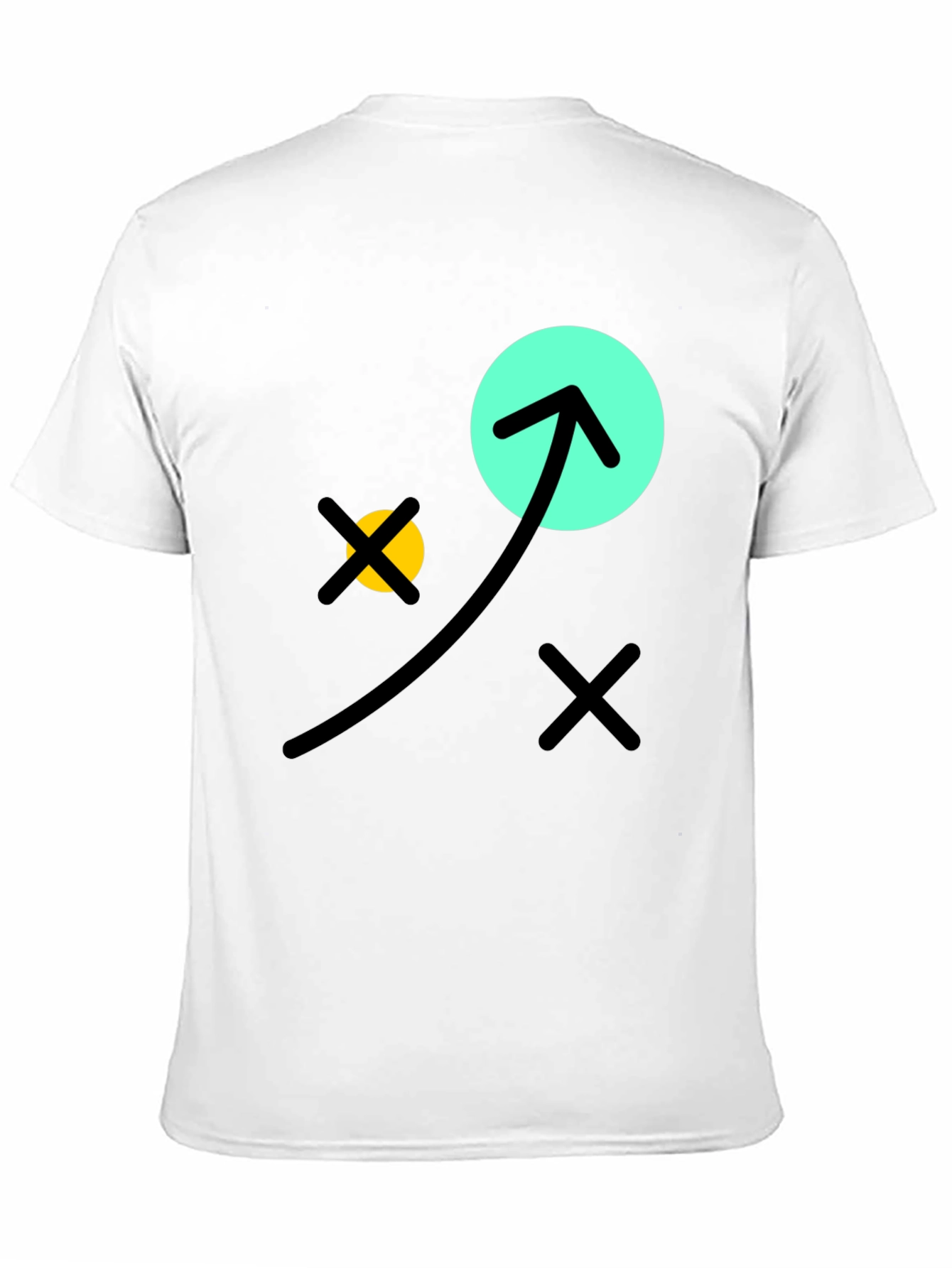 Fun Graphic Tee - Black Cotton T-Shirt