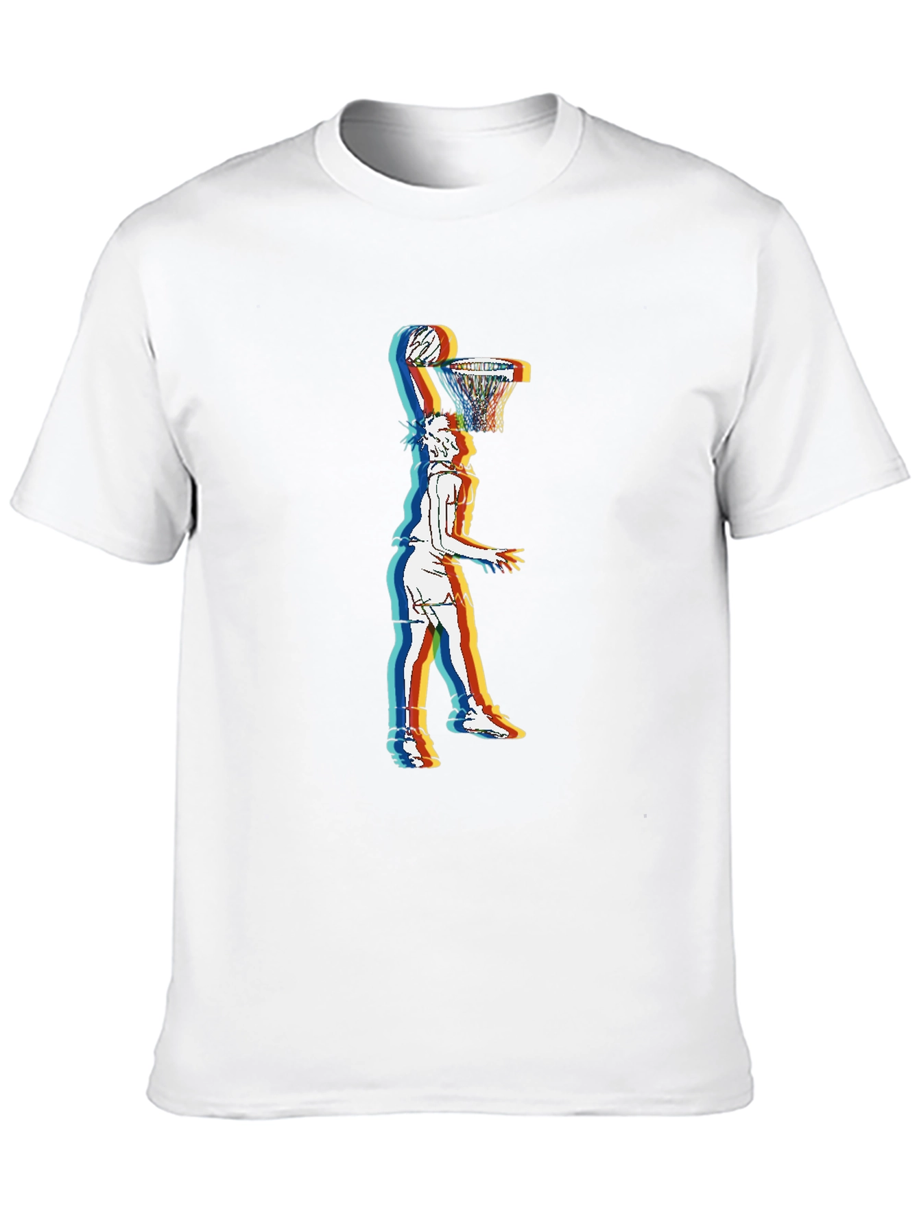 Basketball Dunk Graphic Tee - Stylish Streetwear