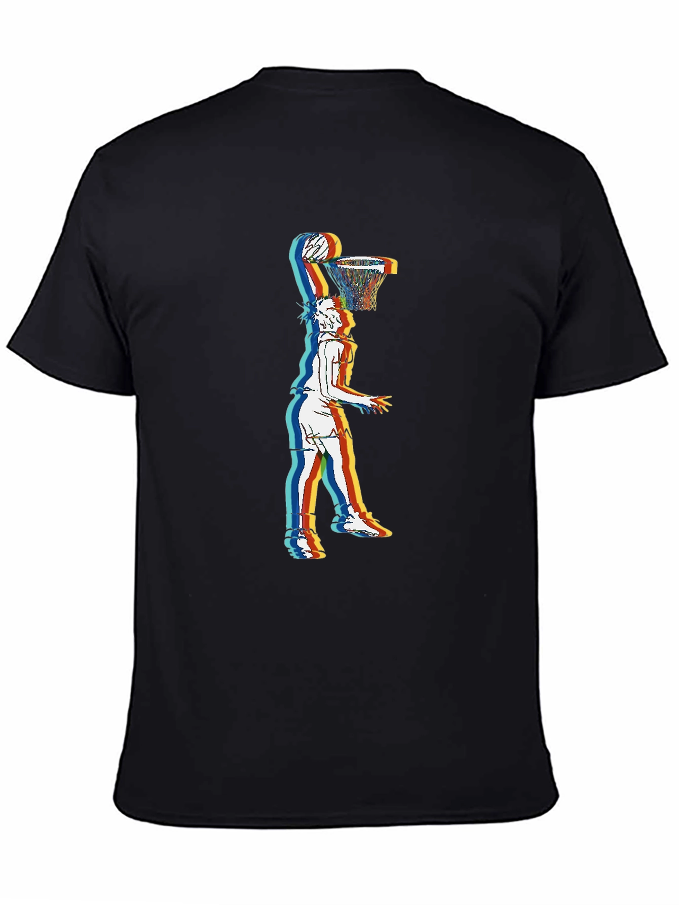 Basketball Dunk Graphic Tee - Stylish Streetwear