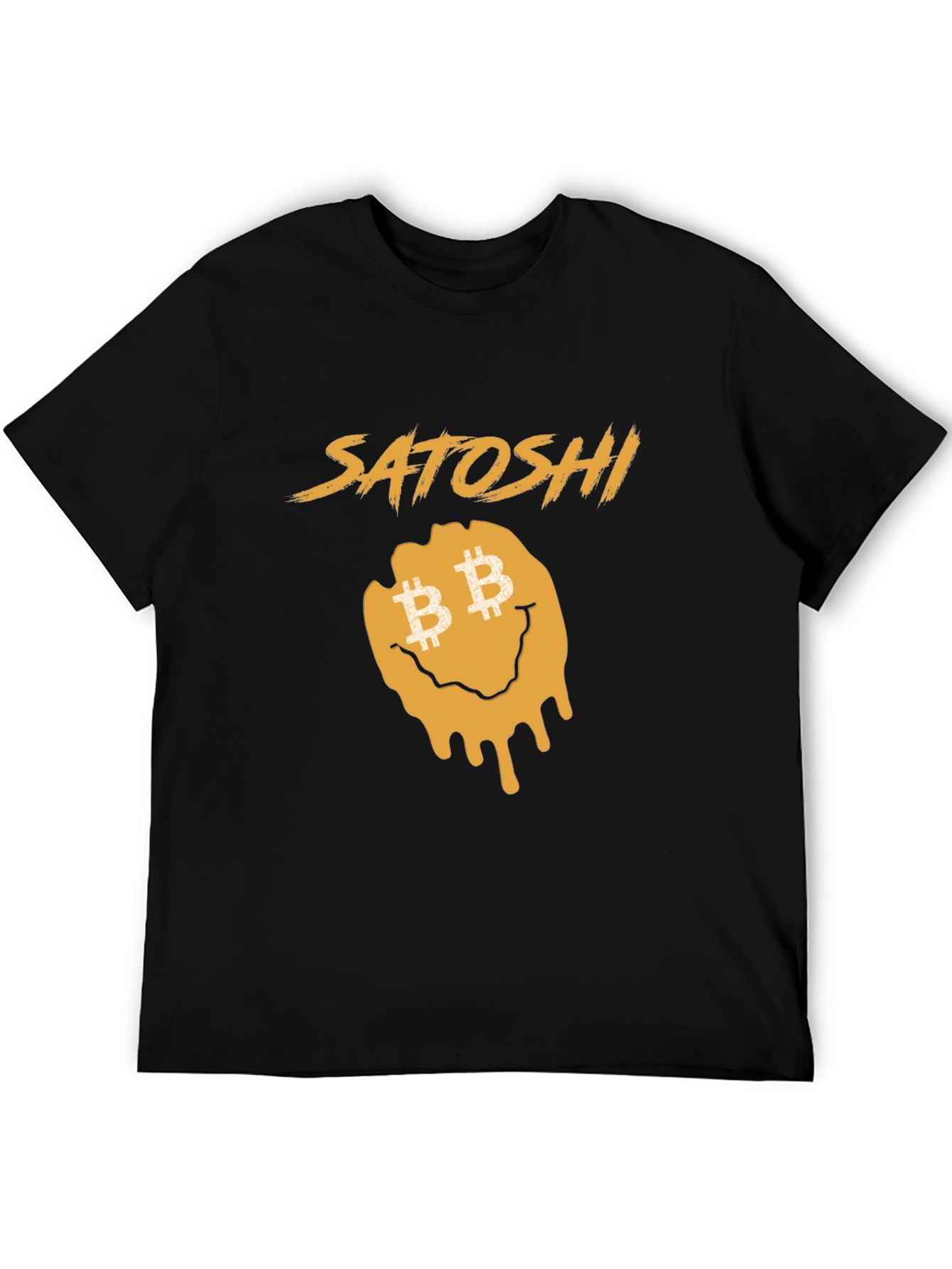 Satoshi Drip T-Shirt - Bitcoin Smiley