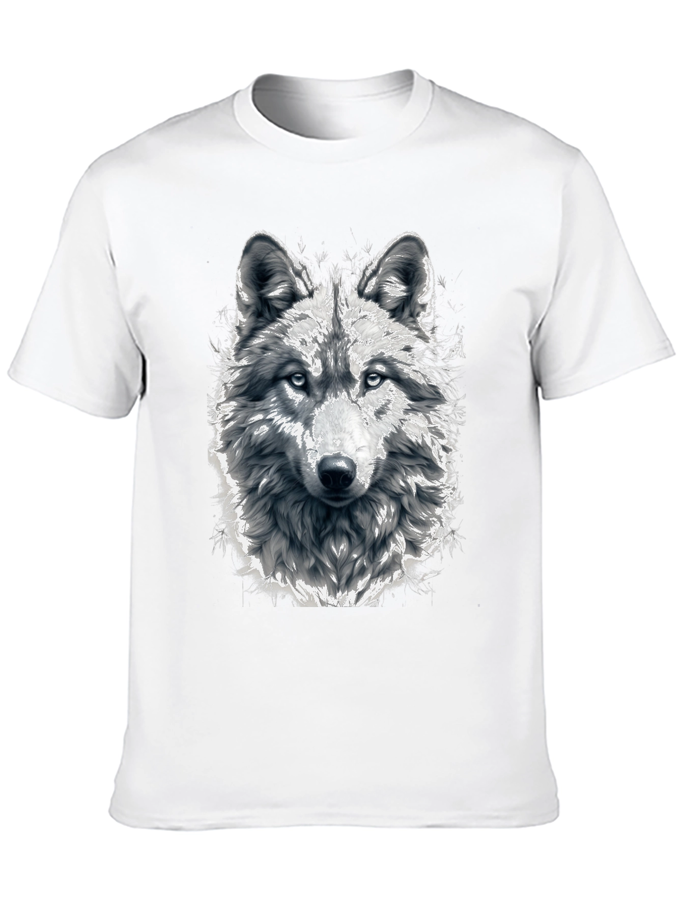 Wolf Graphic Tee - Mens Black T-Shirt