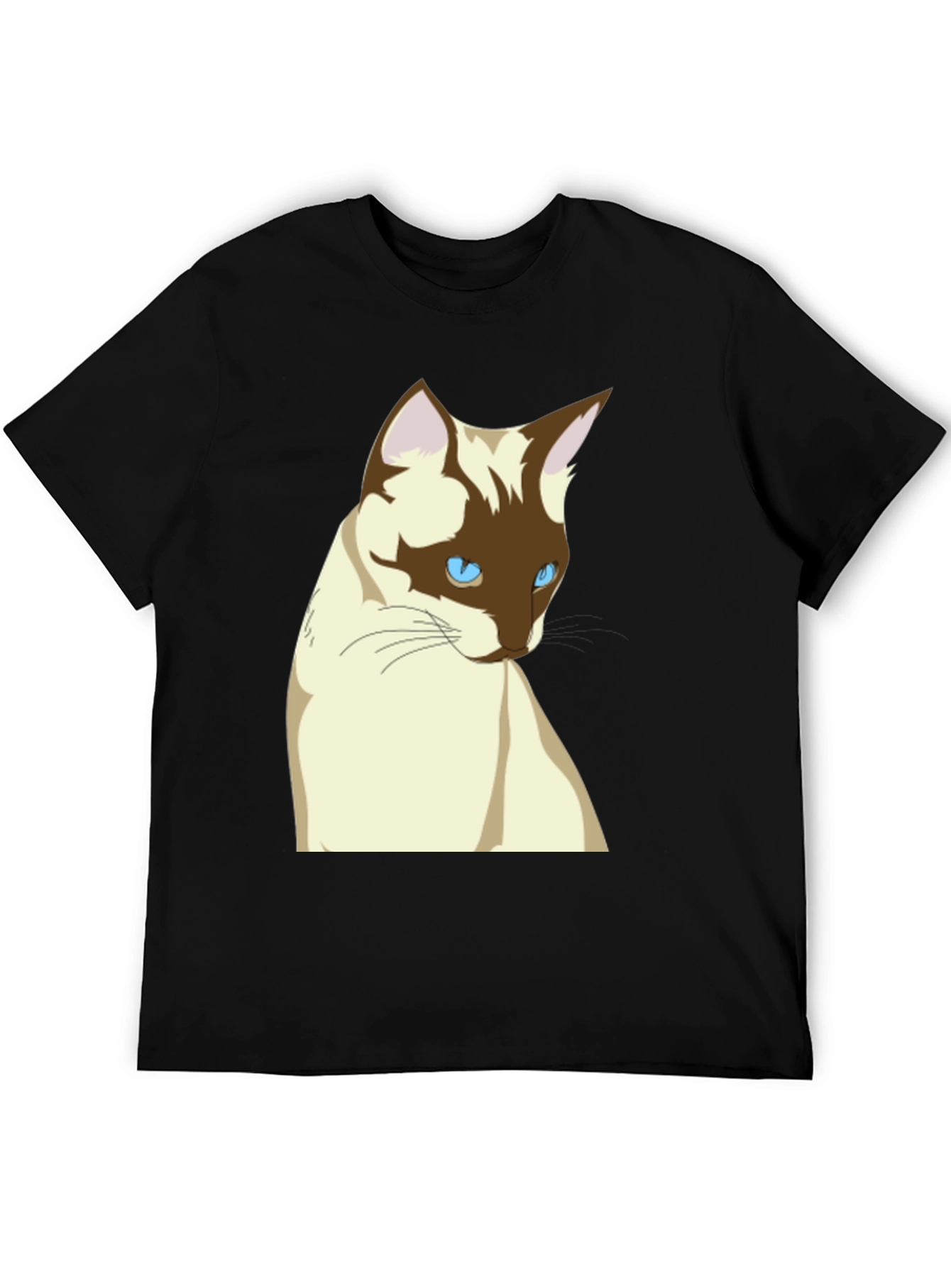 Siamese Cat T-Shirt - Cool Cat Graphic Tee