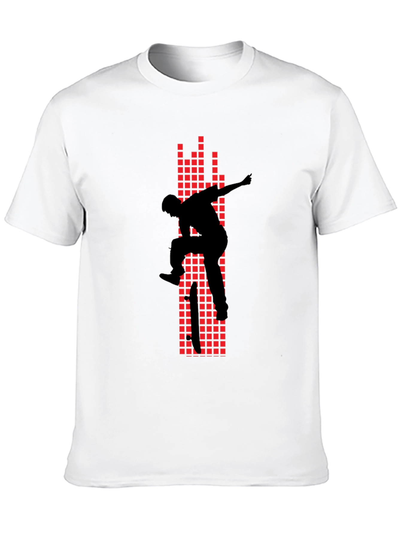 Skater Graphic Tee - Black