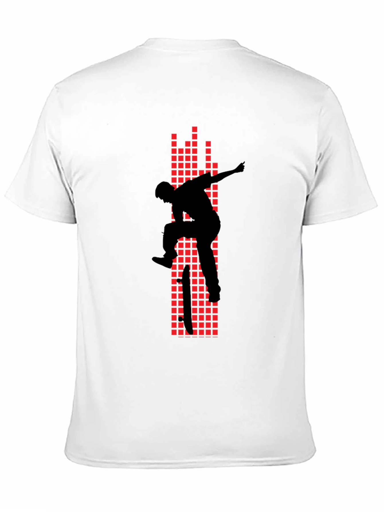Skater Graphic Tee - Black