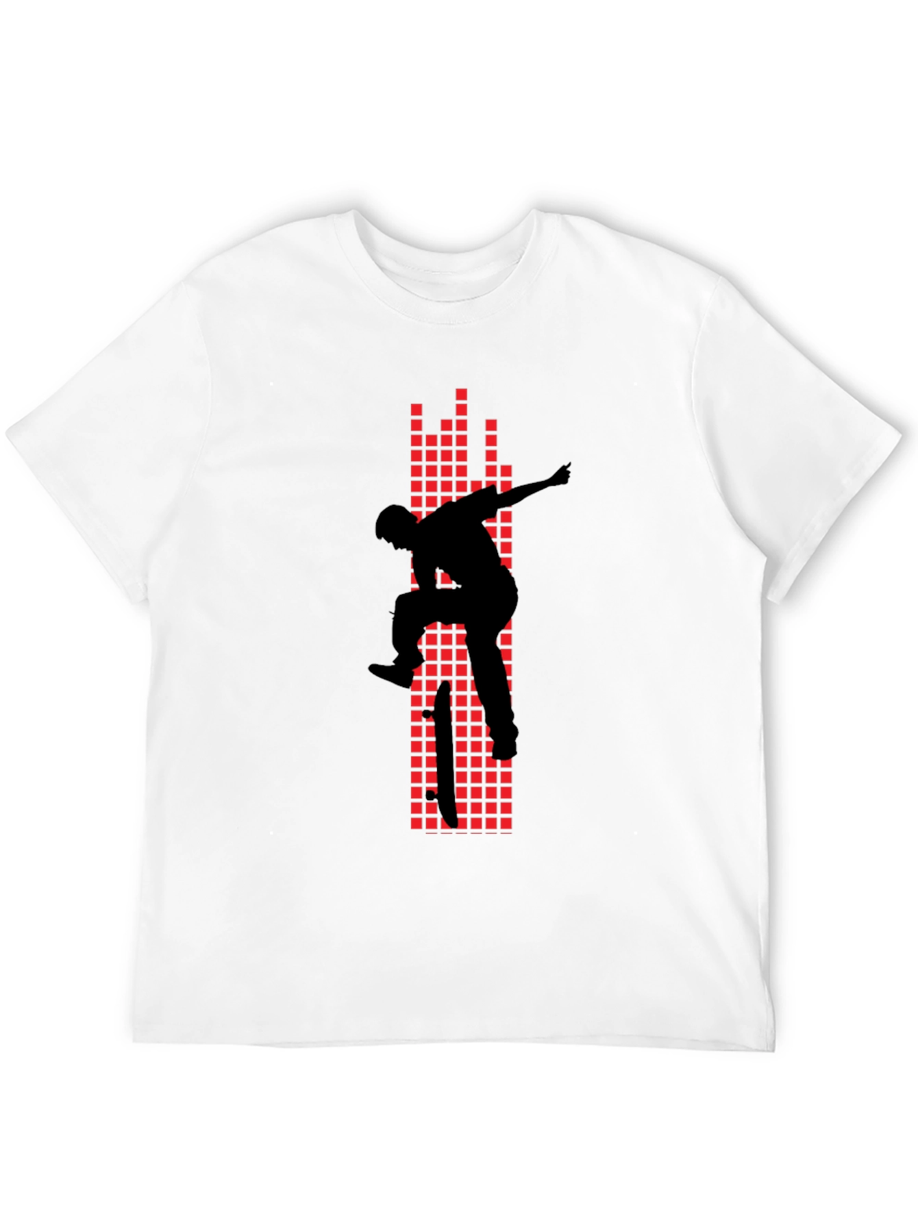 Skater Graphic Tee - Black