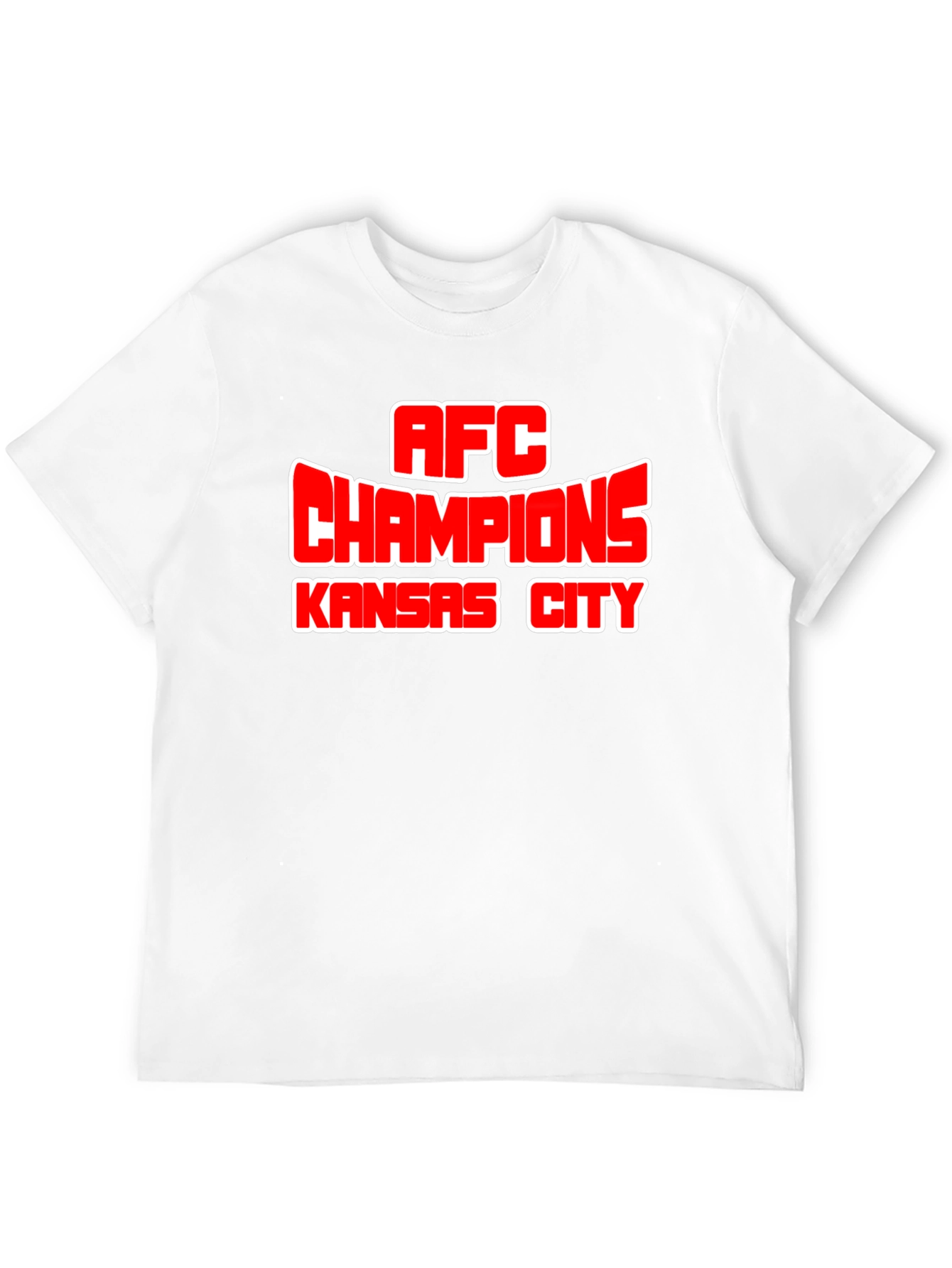 AFC Champions Kansas City Black T-Shirt
