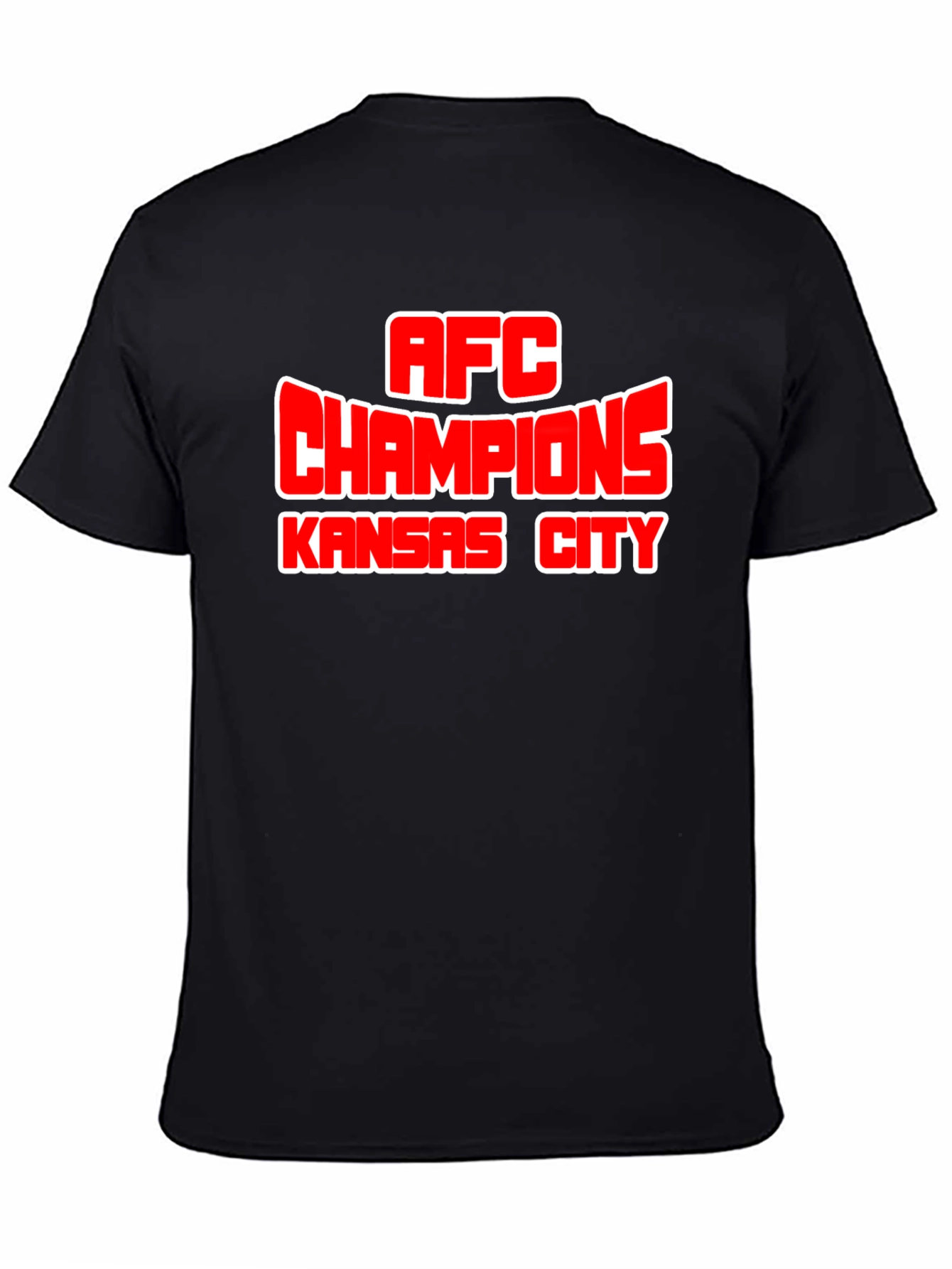 AFC Champions Kansas City Black T-Shirt