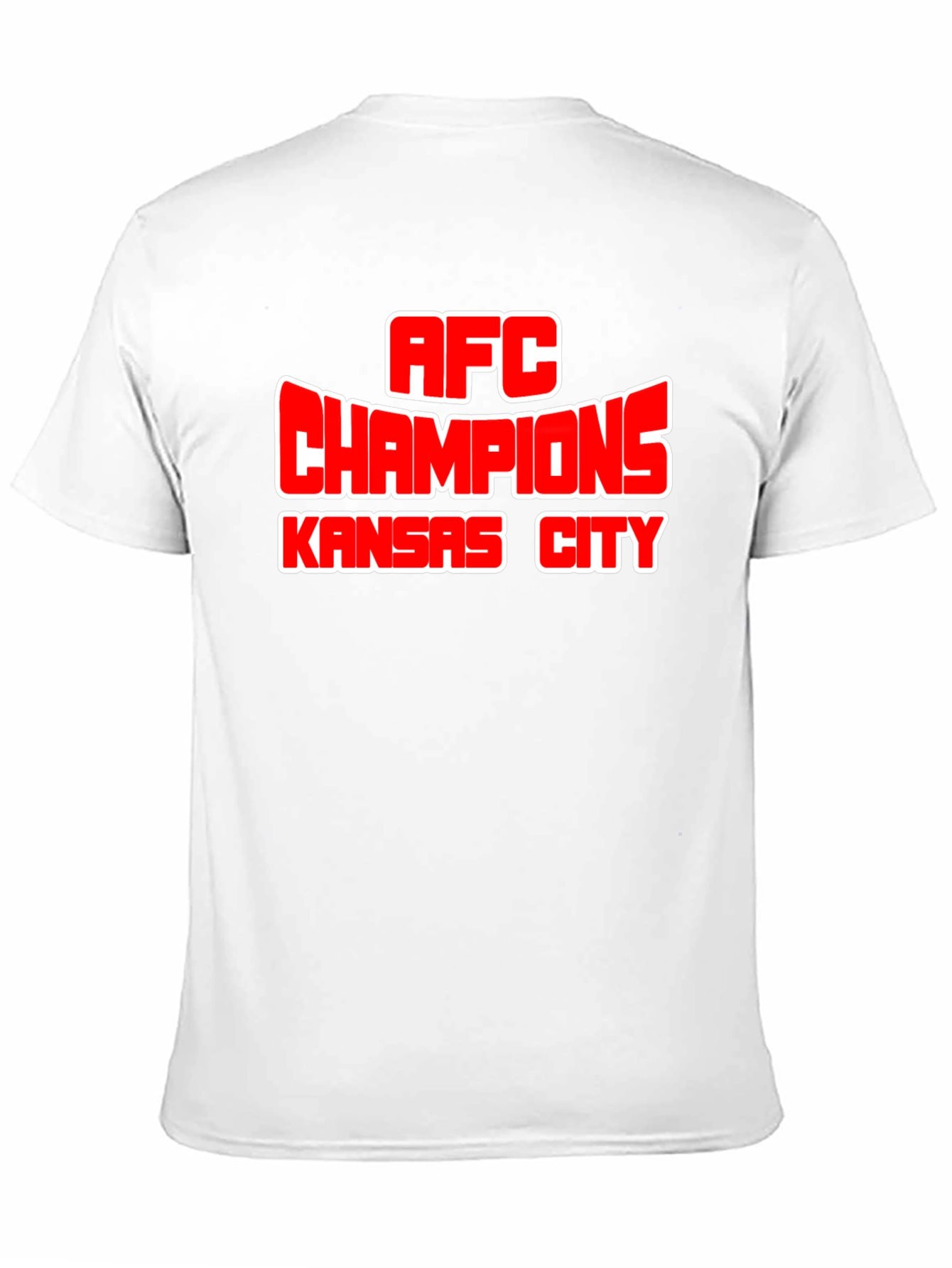 AFC Champions Kansas City Black T-Shirt