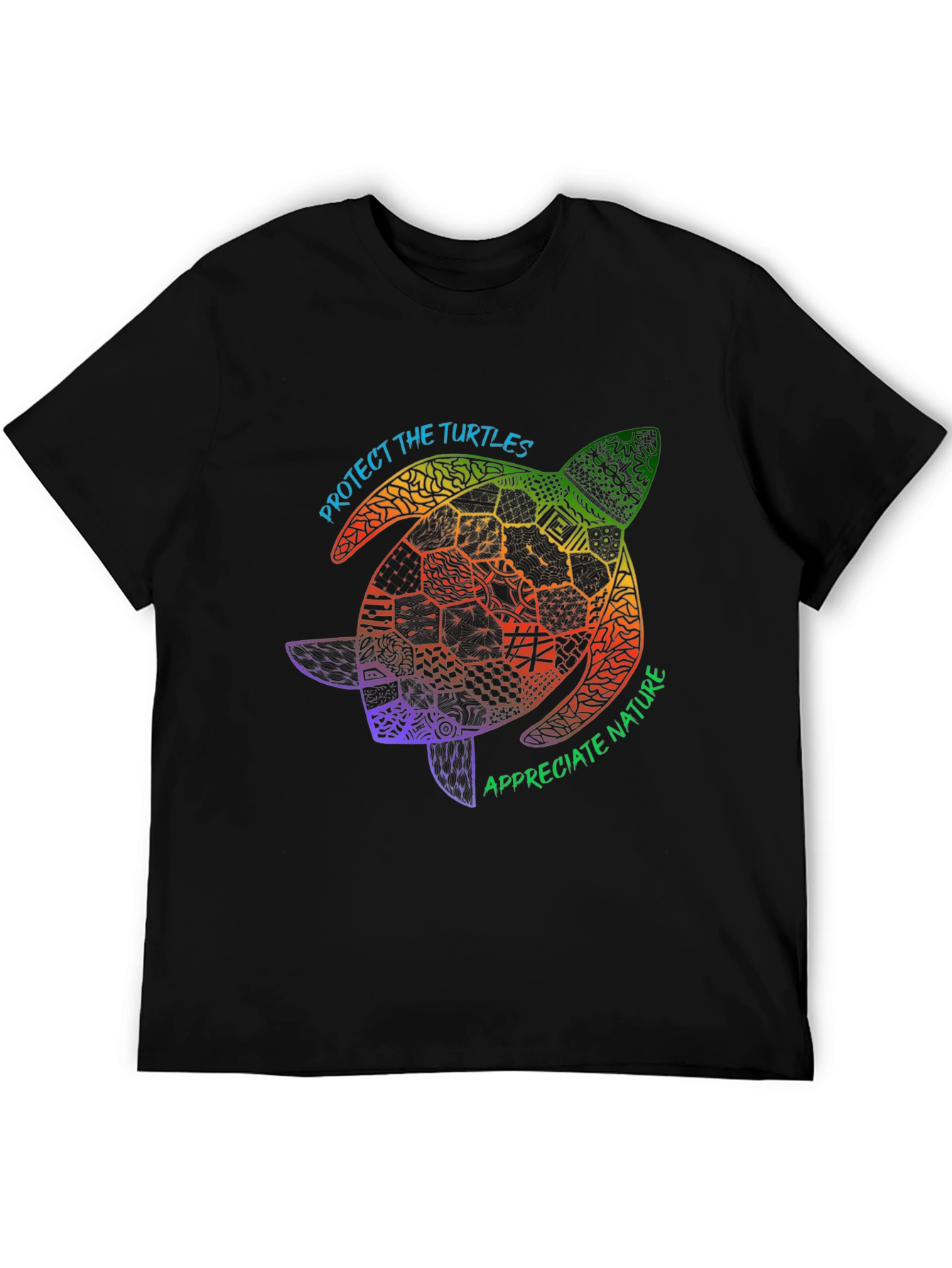 Protect Turtles Graphic Tee - Nature Lover T-Shirt