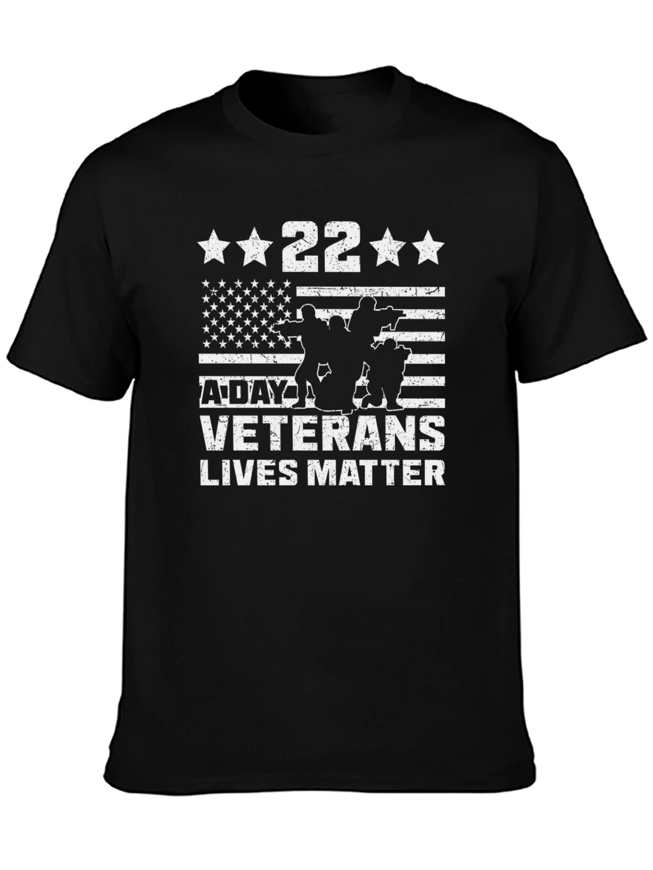 Veterans Lives Matter Graphic T-Shirt