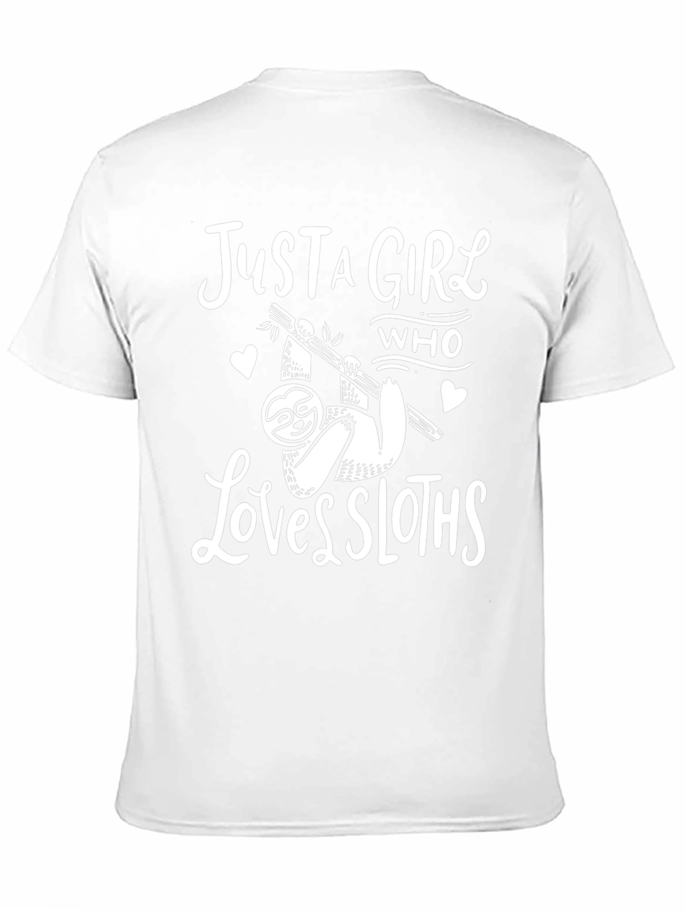 Just a Girl Who Loves Sloths T-Shirt