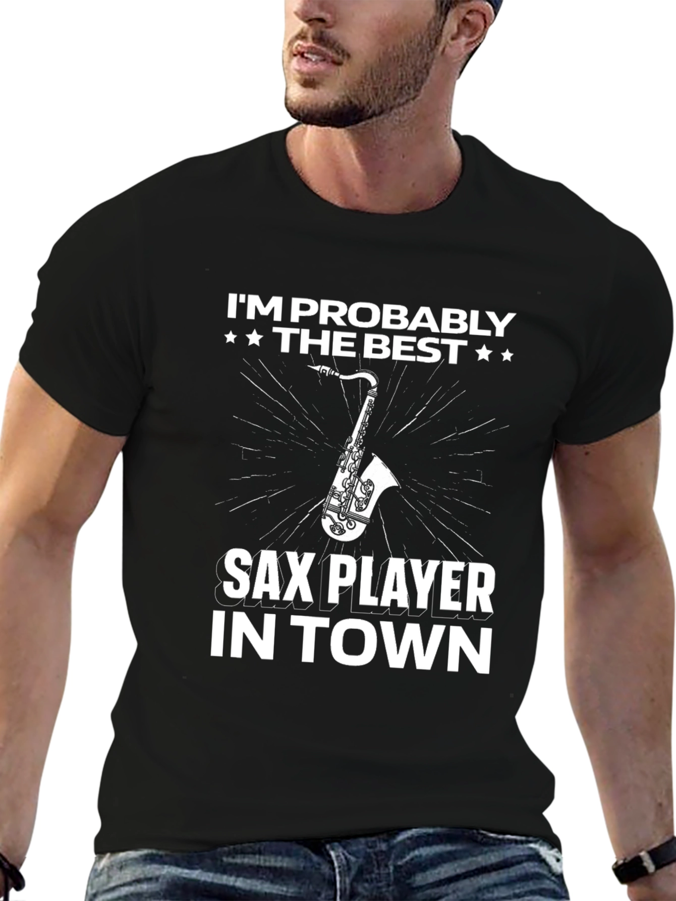 Best Sax Player T-Shirt - Music Lover Tee