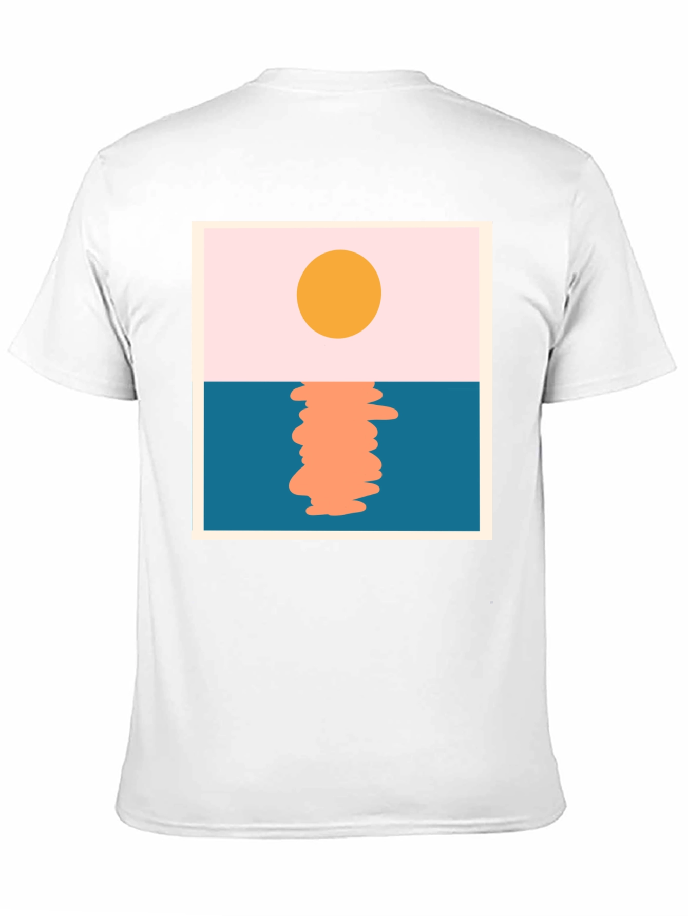 Sunset Graphic Tee - Minimalist Design