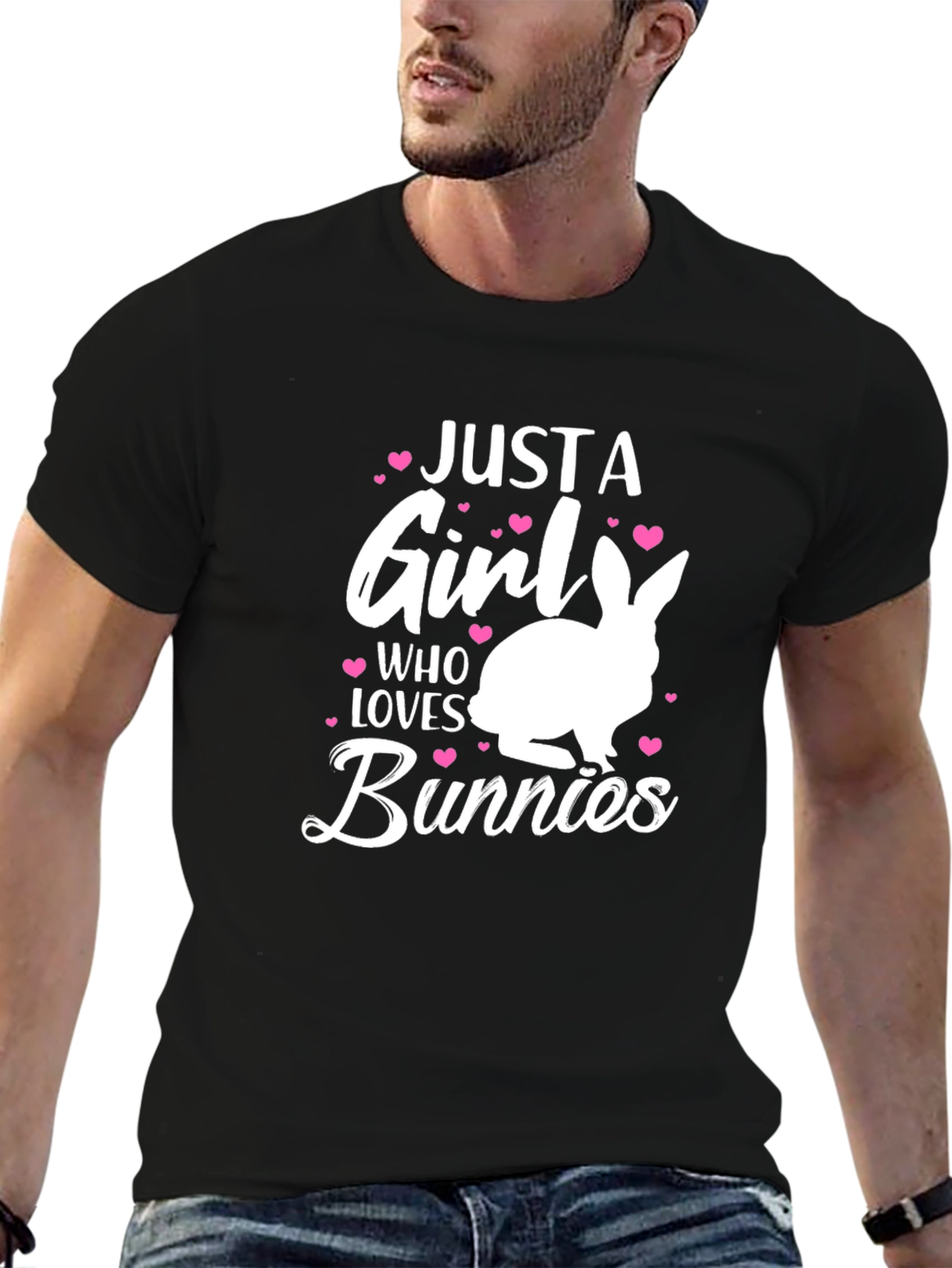 Just a Girl Who Loves Bunnies T-Shirt