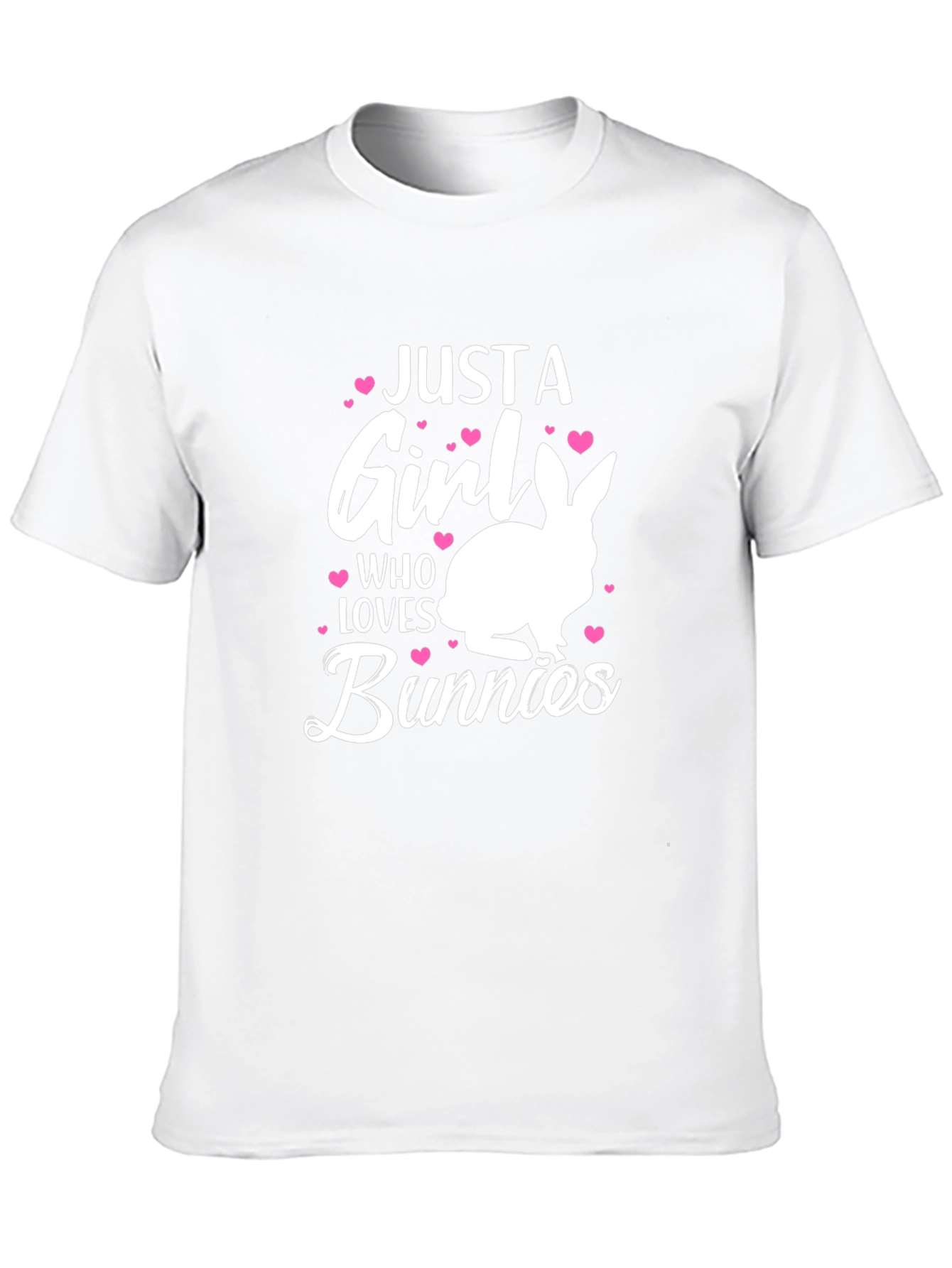 Just a Girl Who Loves Bunnies T-Shirt