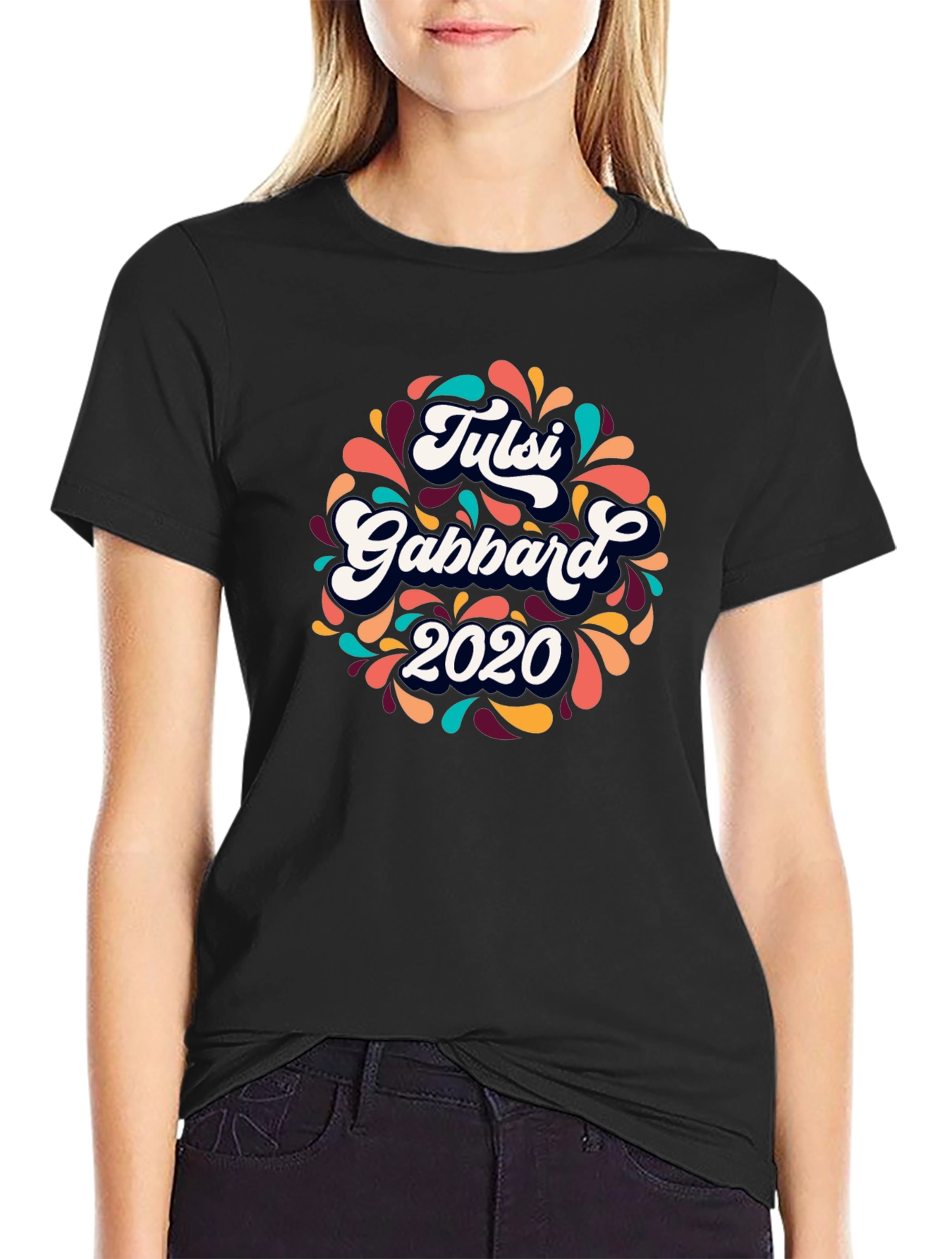 Tulsi Gabbard 2020 Black T-Shirt
