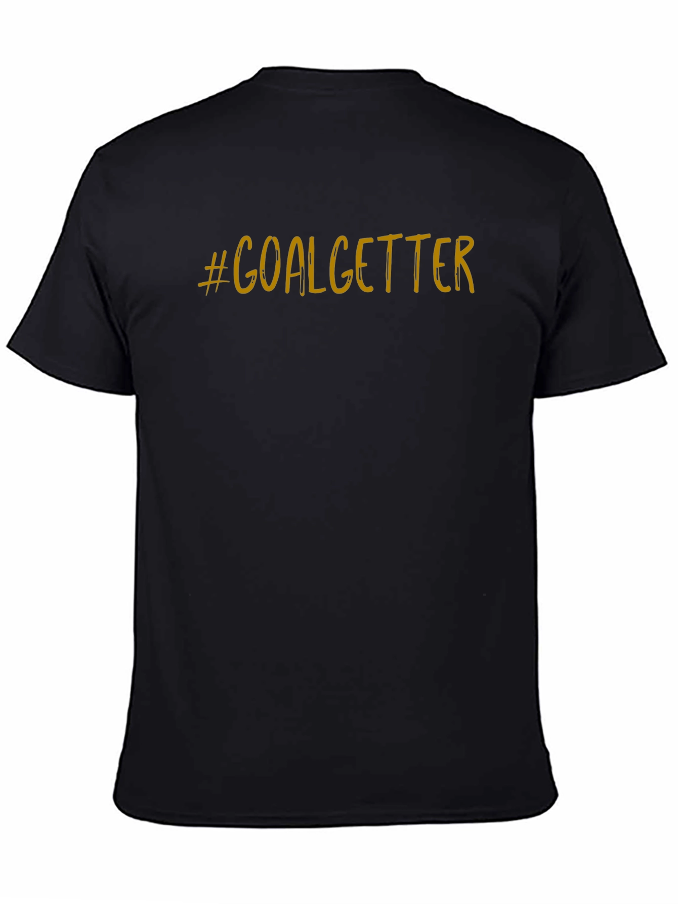 #Goalgetter Black Graphic T-Shirt