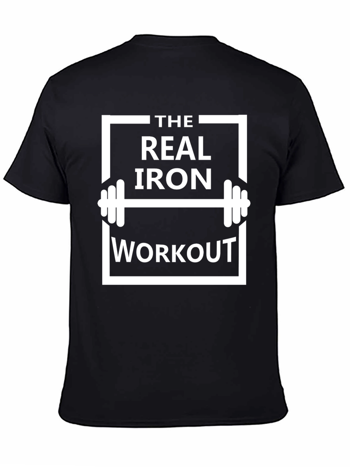 The Real Iron Workout Graphic T-Shirt
