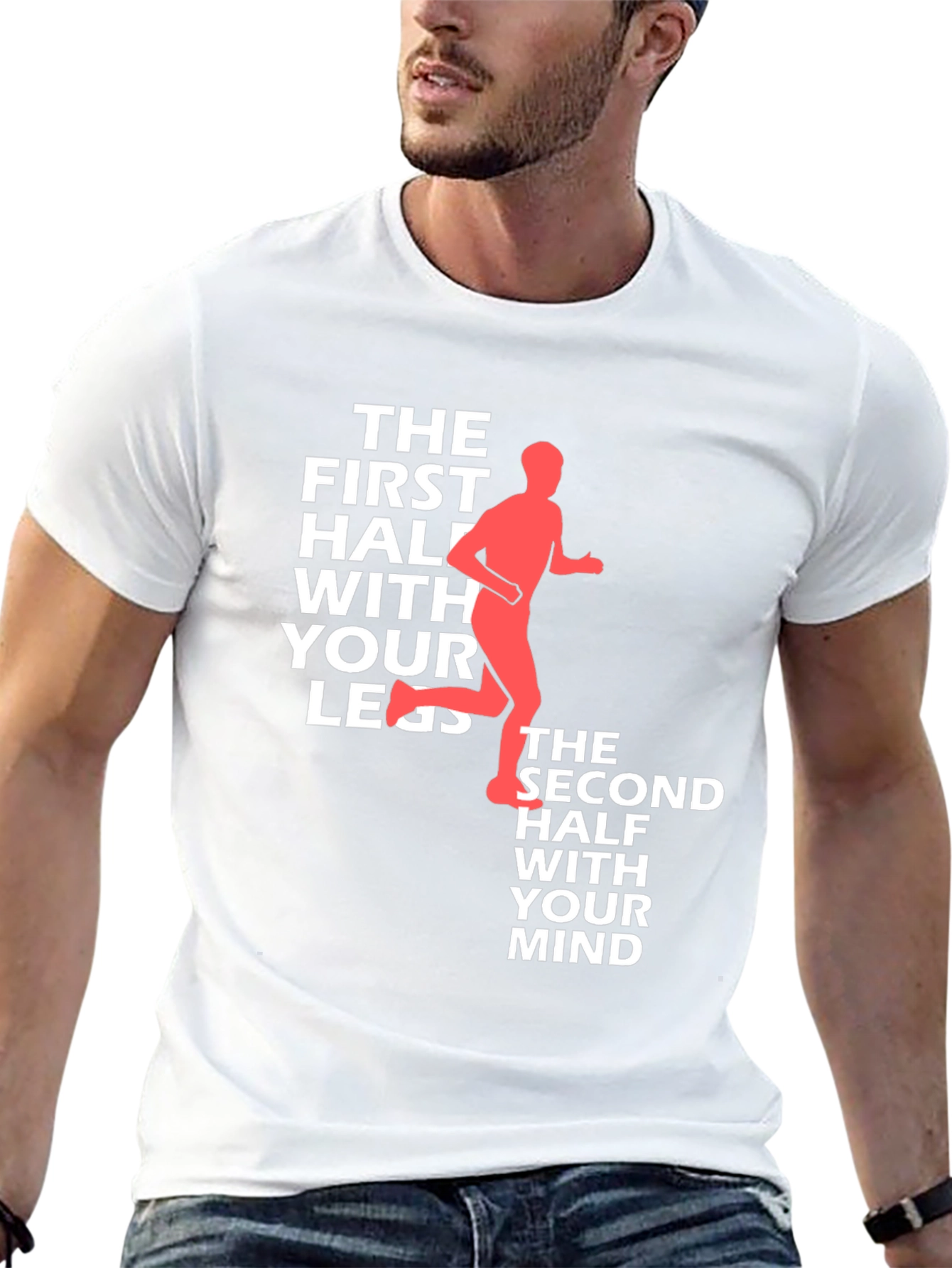 Runners Mind T-Shirt - Half Marathon Inspiration