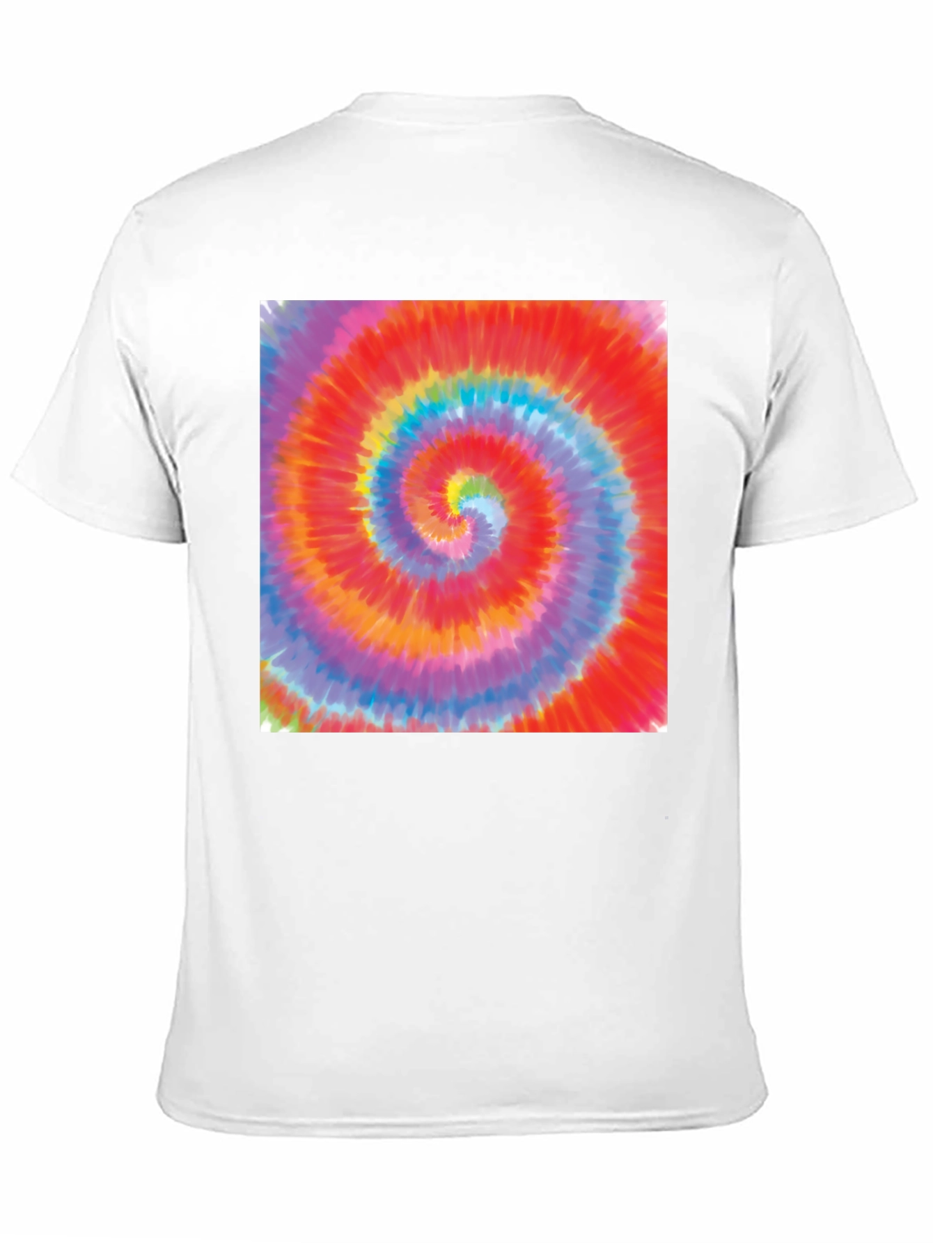 Psychedelic Swirl Tee - Retro Style Comfort