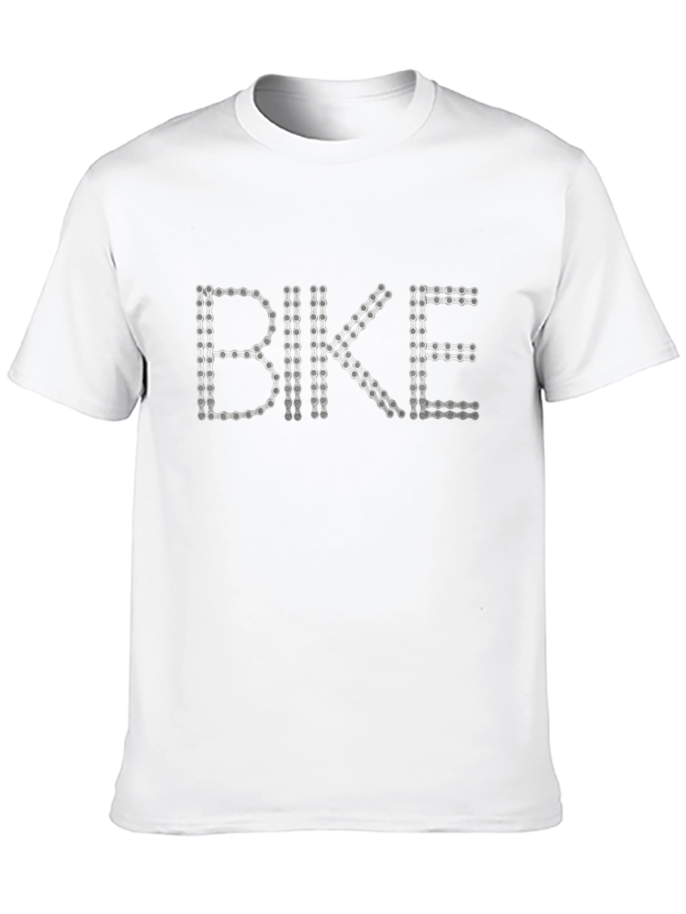 Bike Chain Graphic Tee - Cycling Enthusiast Shirt