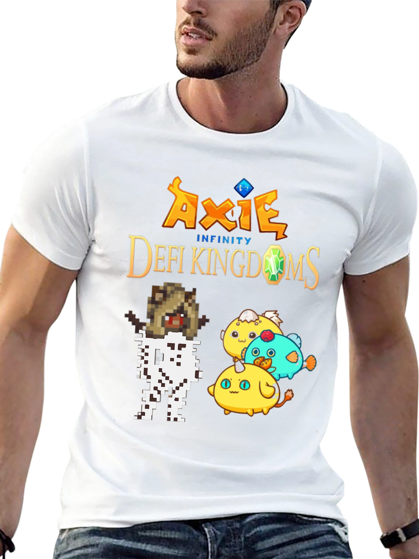 Axie Infinity Defi Kingdoms T-Shirt - Black