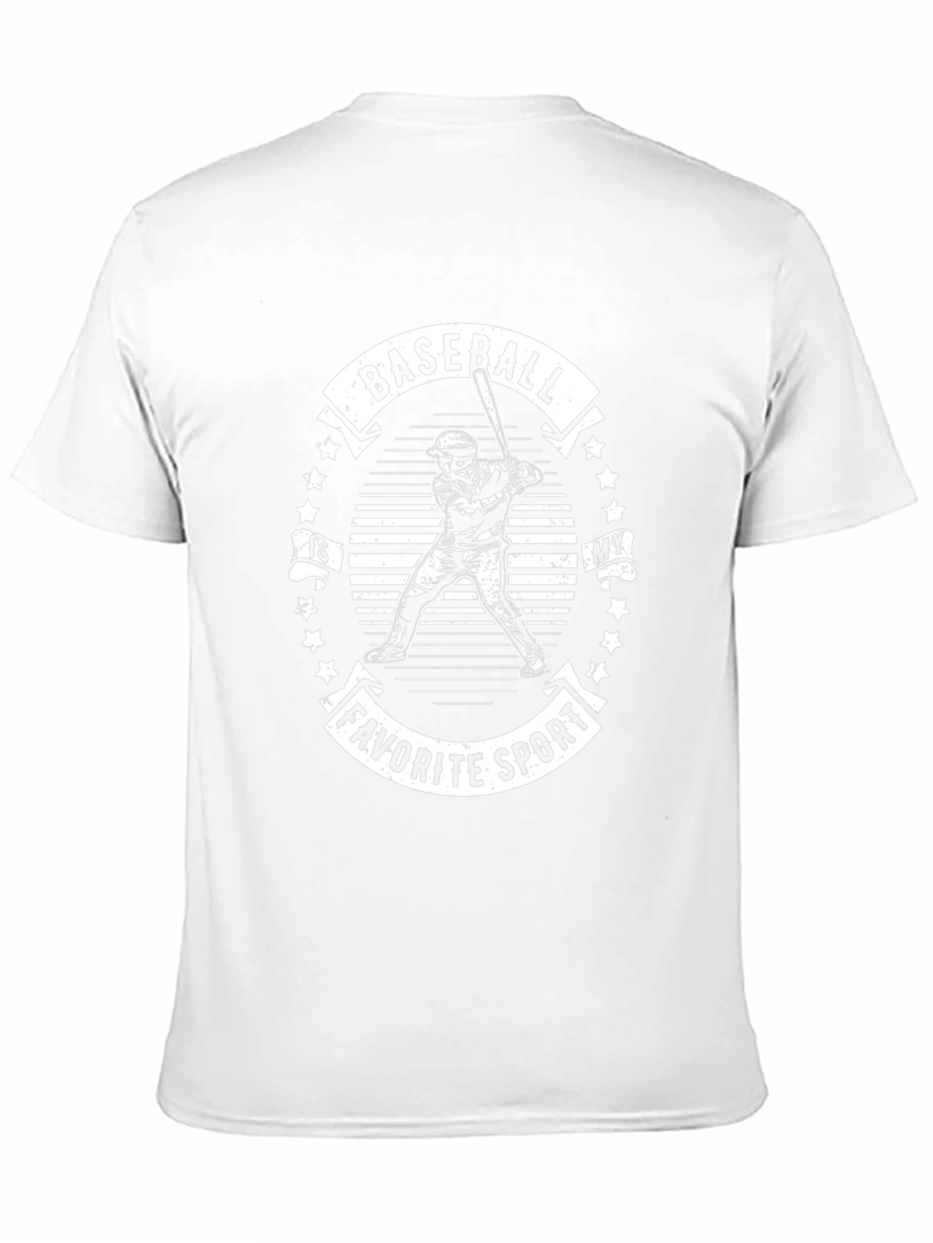 Baseball Is My Favorite Sport Graphic Tee