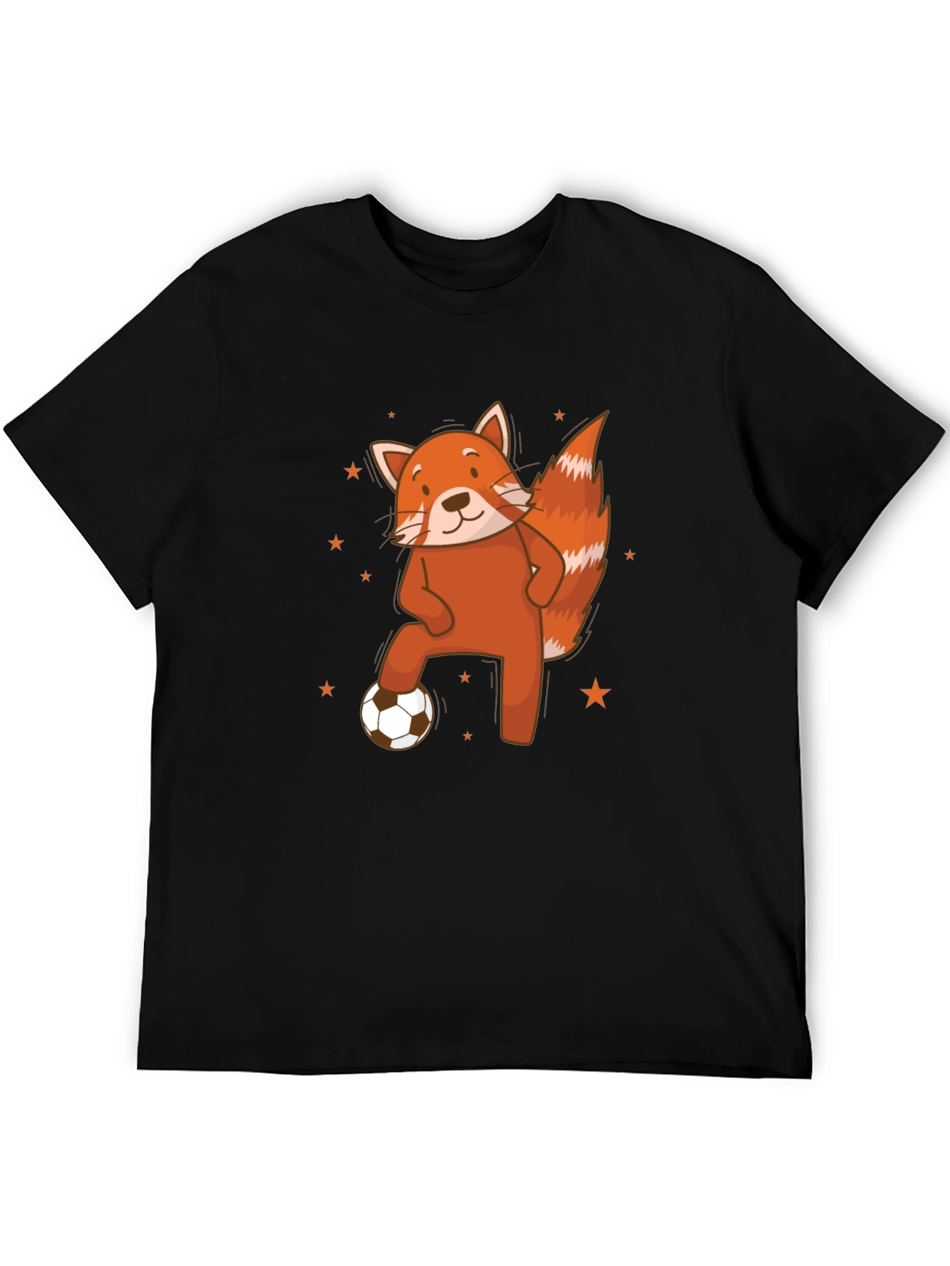 Red Panda Soccer T-Shirt - Cute Animal Tee