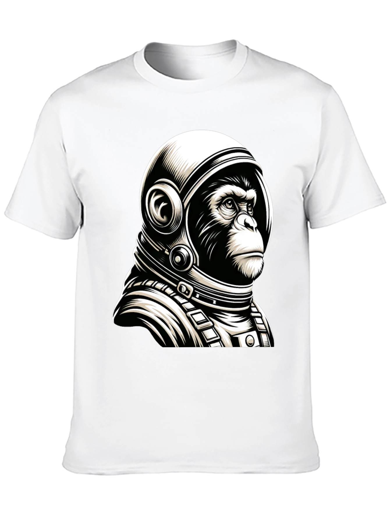 Ape Astronaut T-Shirt: Space Monkey Design