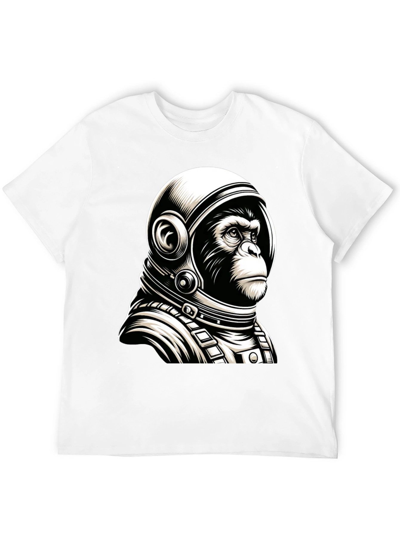 Ape Astronaut T-Shirt: Space Monkey Design