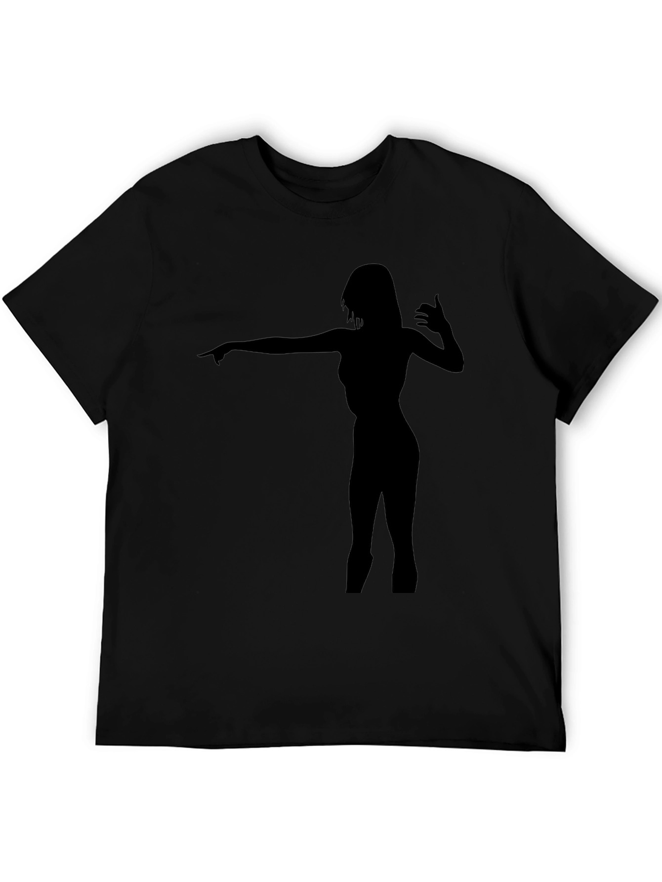 Silhouette Graphic T-Shirt - Modern Style