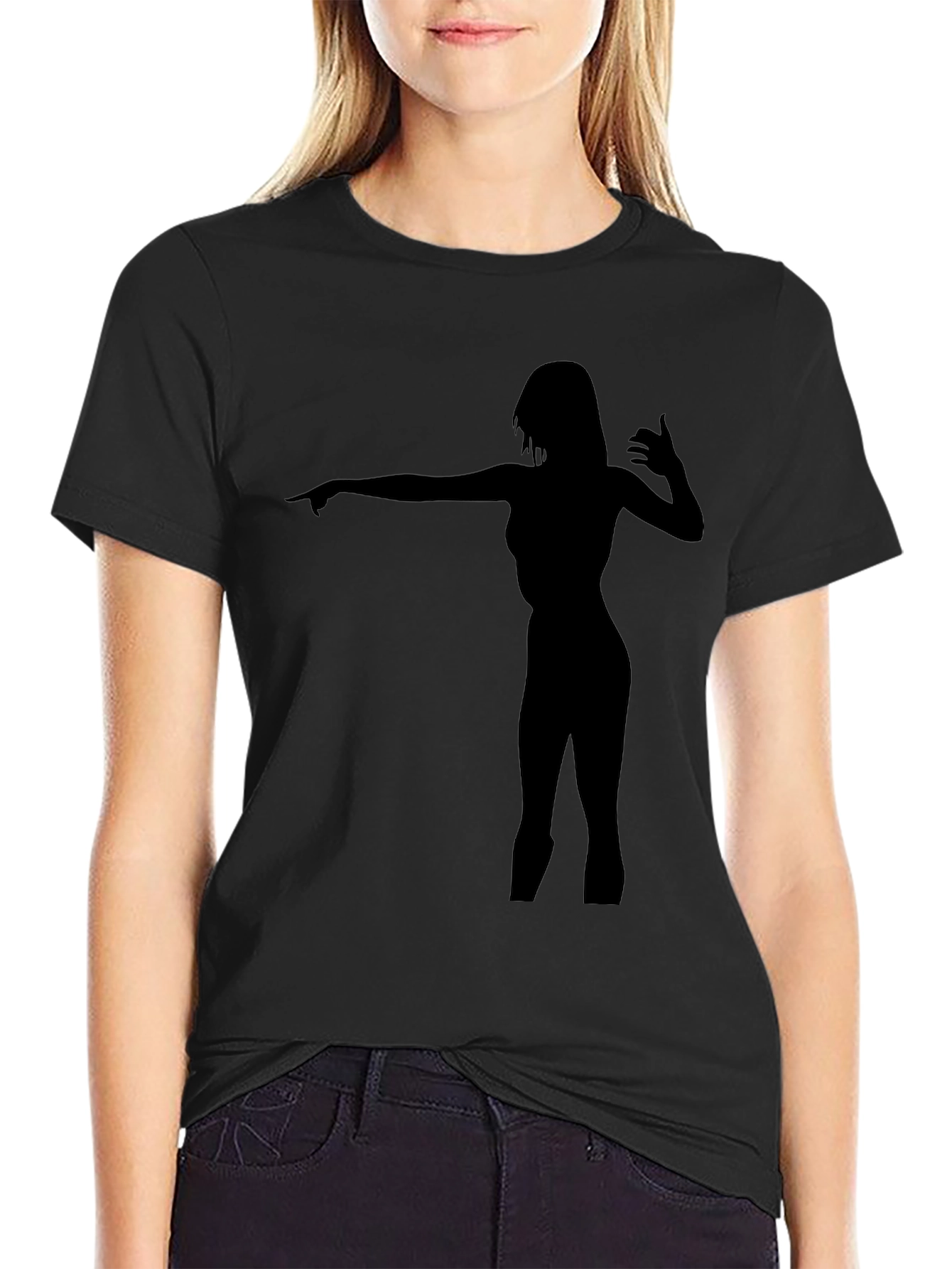 Silhouette Graphic T-Shirt - Modern Style