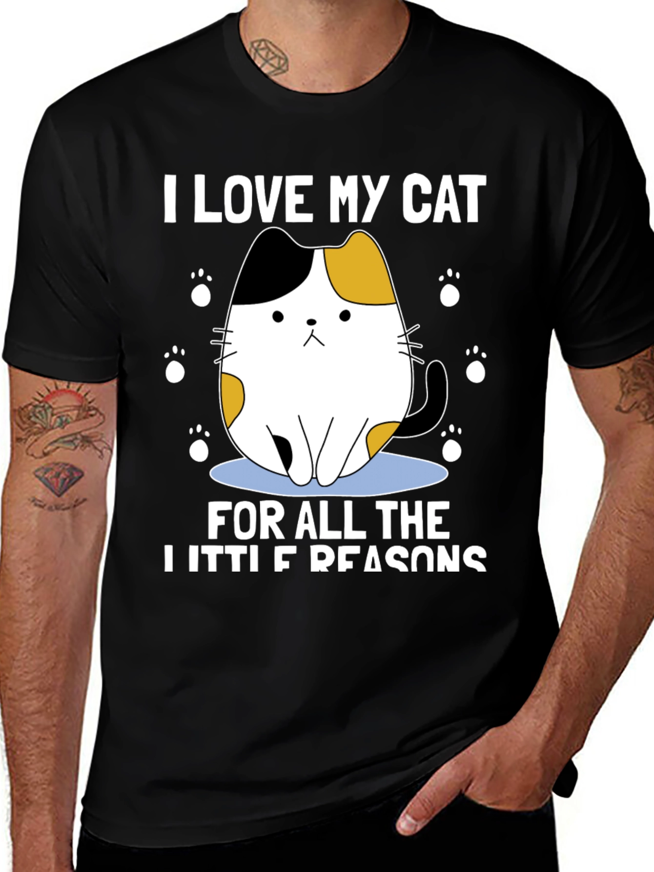 I Love My Cat T-Shirt