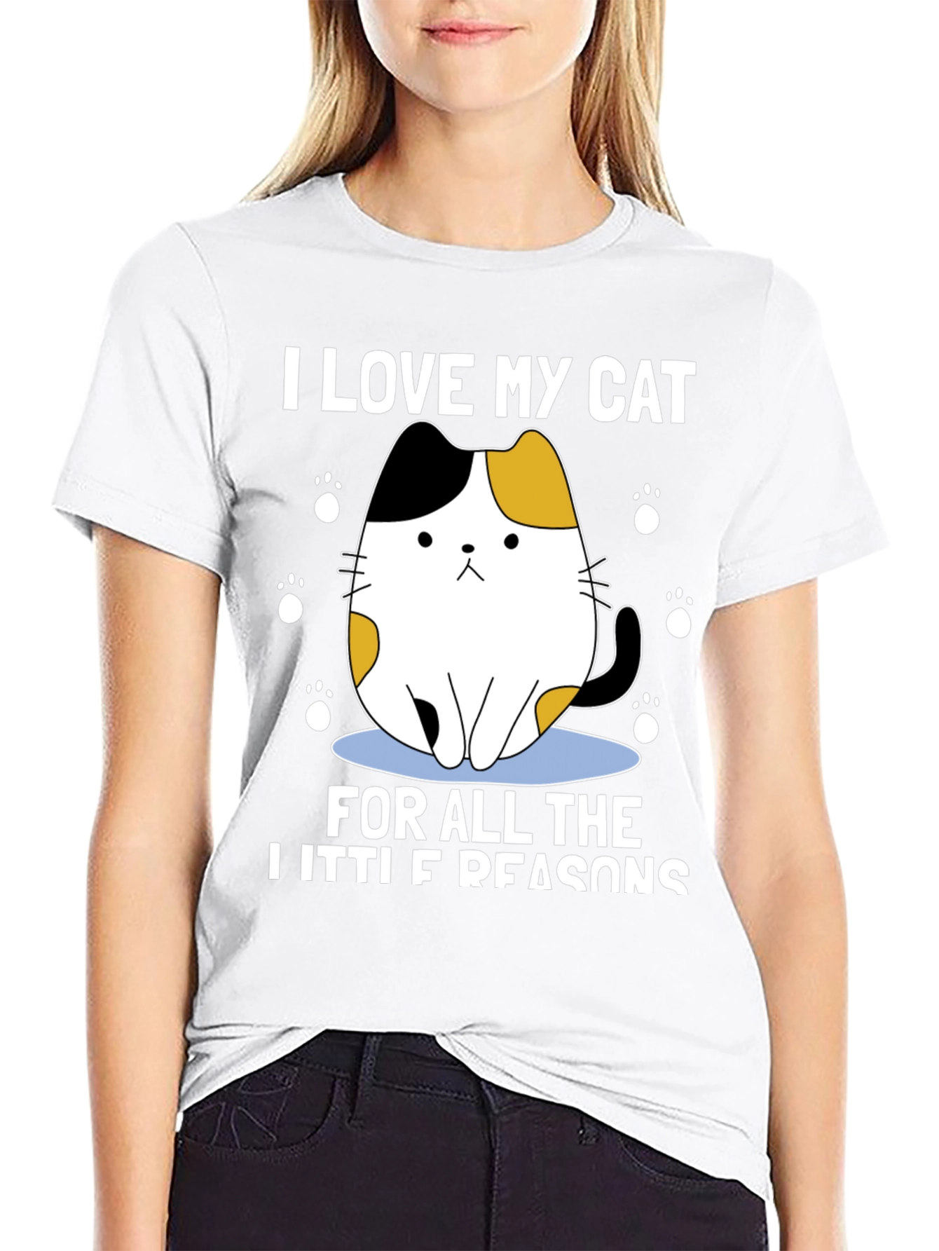 I Love My Cat T-Shirt