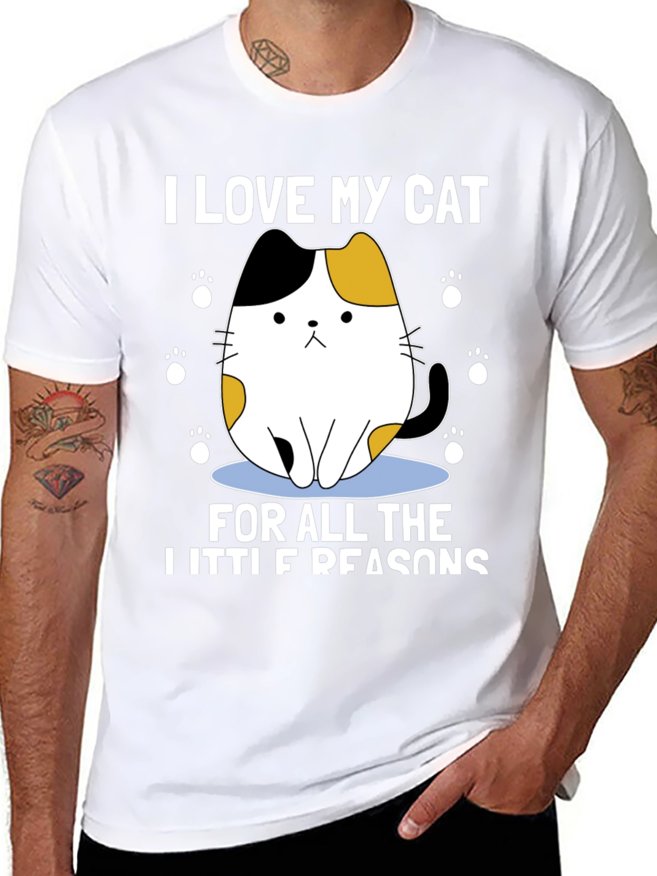 I Love My Cat T-Shirt
