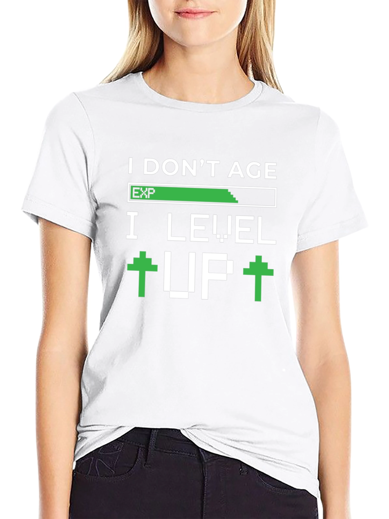 I Dont Age I Level Up T-Shirt