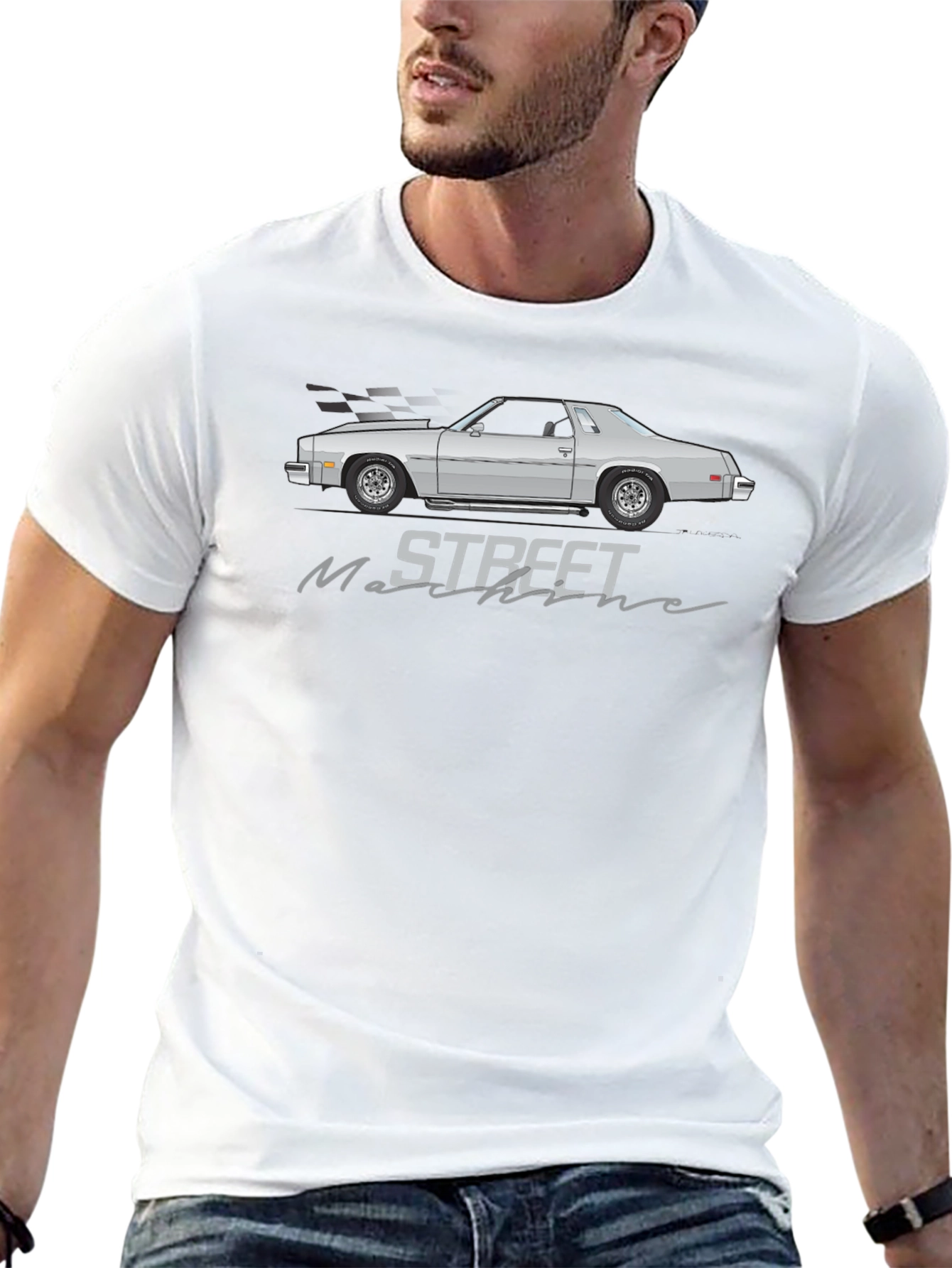 Street Machine Car Graphic T-Shirt