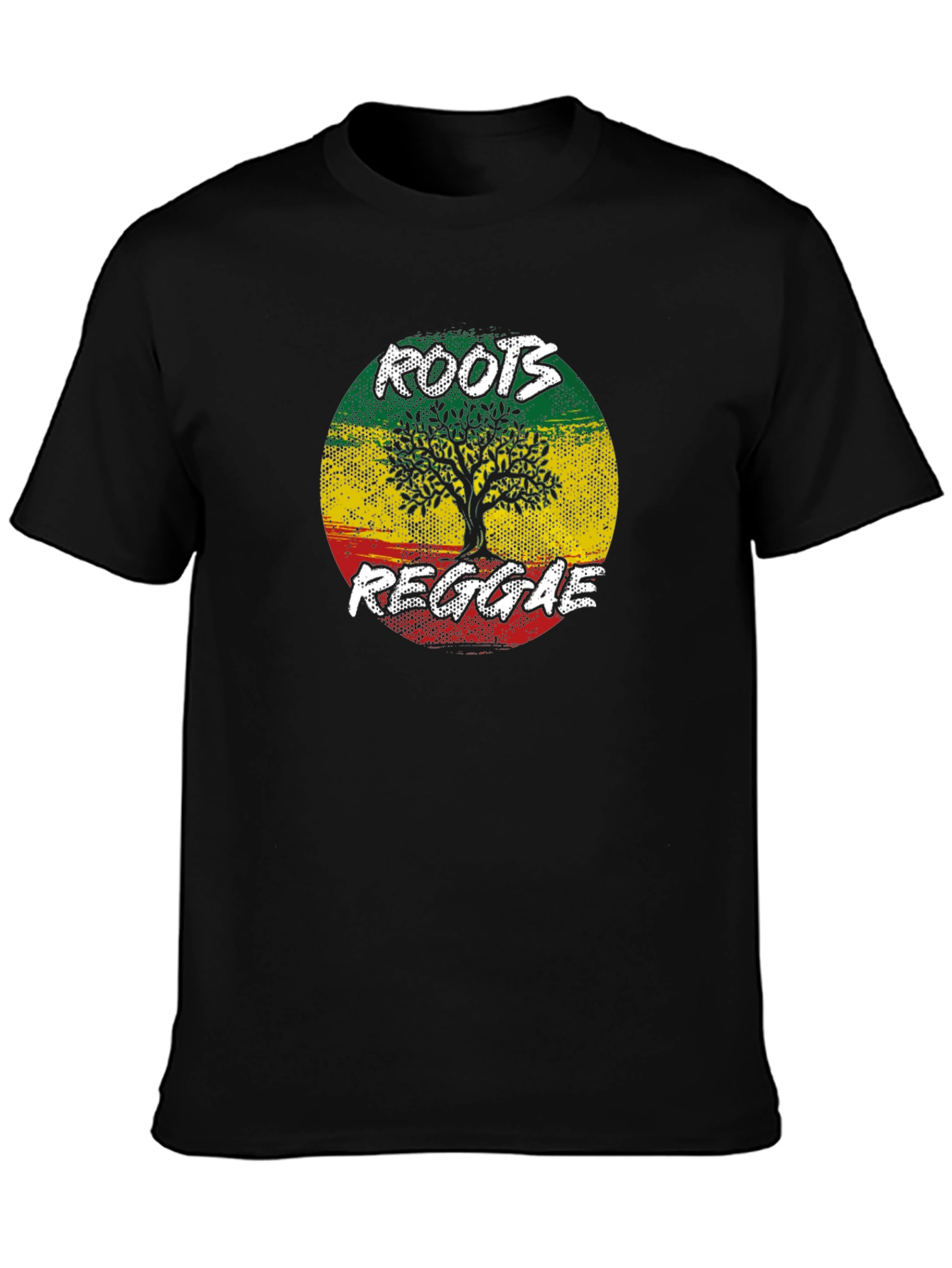 Roots Reggae Tree Graphic T-Shirt
