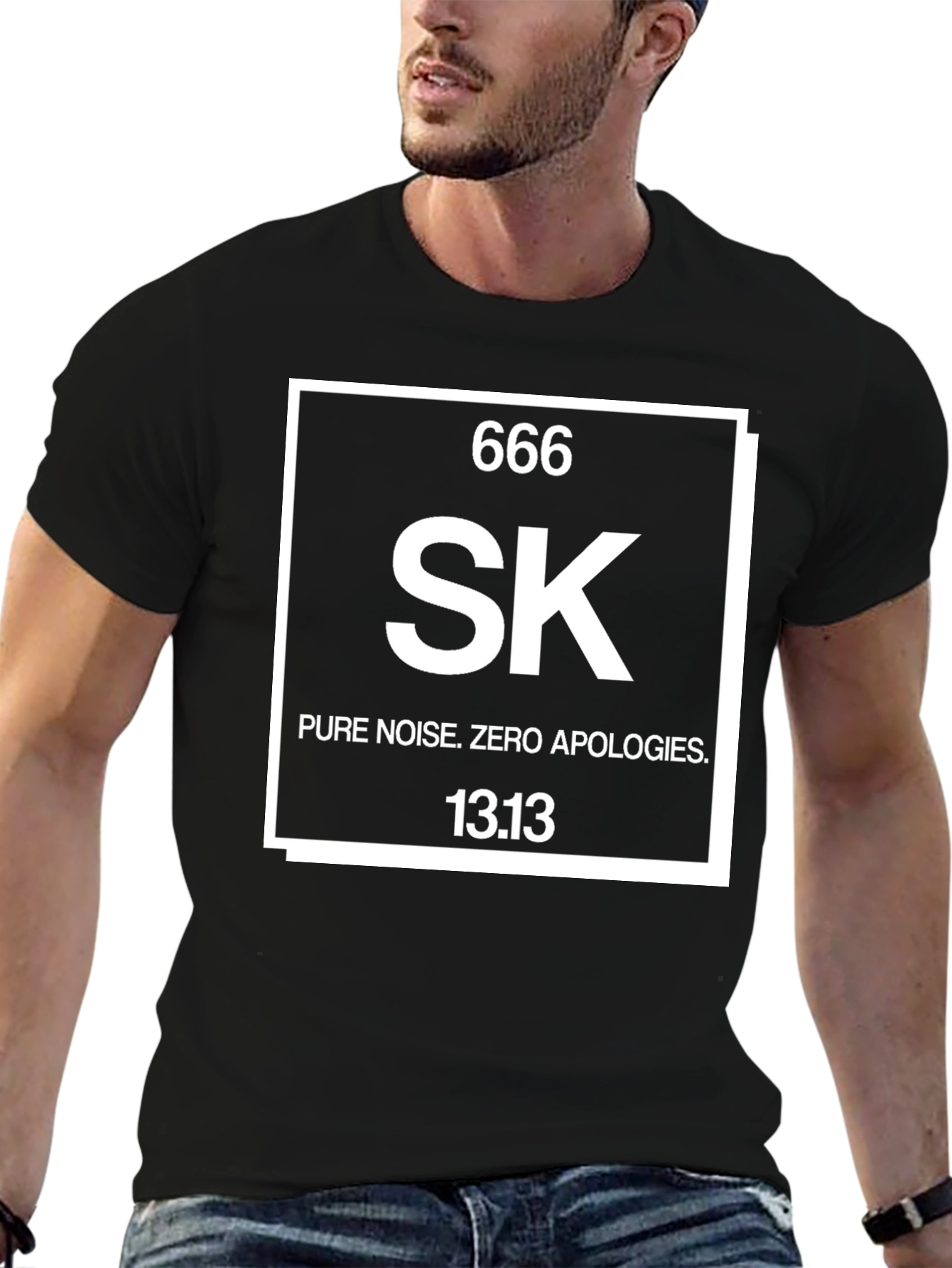 SK Periodic Table T-Shirt - Pure Noise Zero Apologies