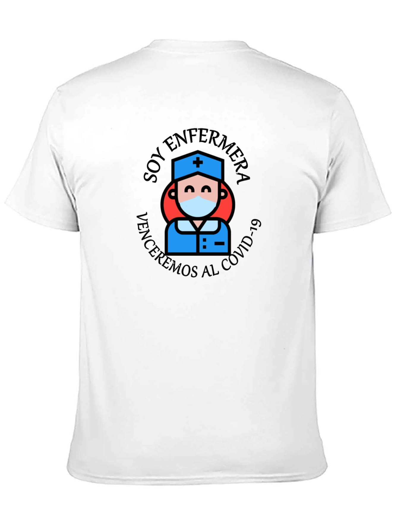 Soy Enfermera T-Shirt: COVID-19 Nurse Hero Tee