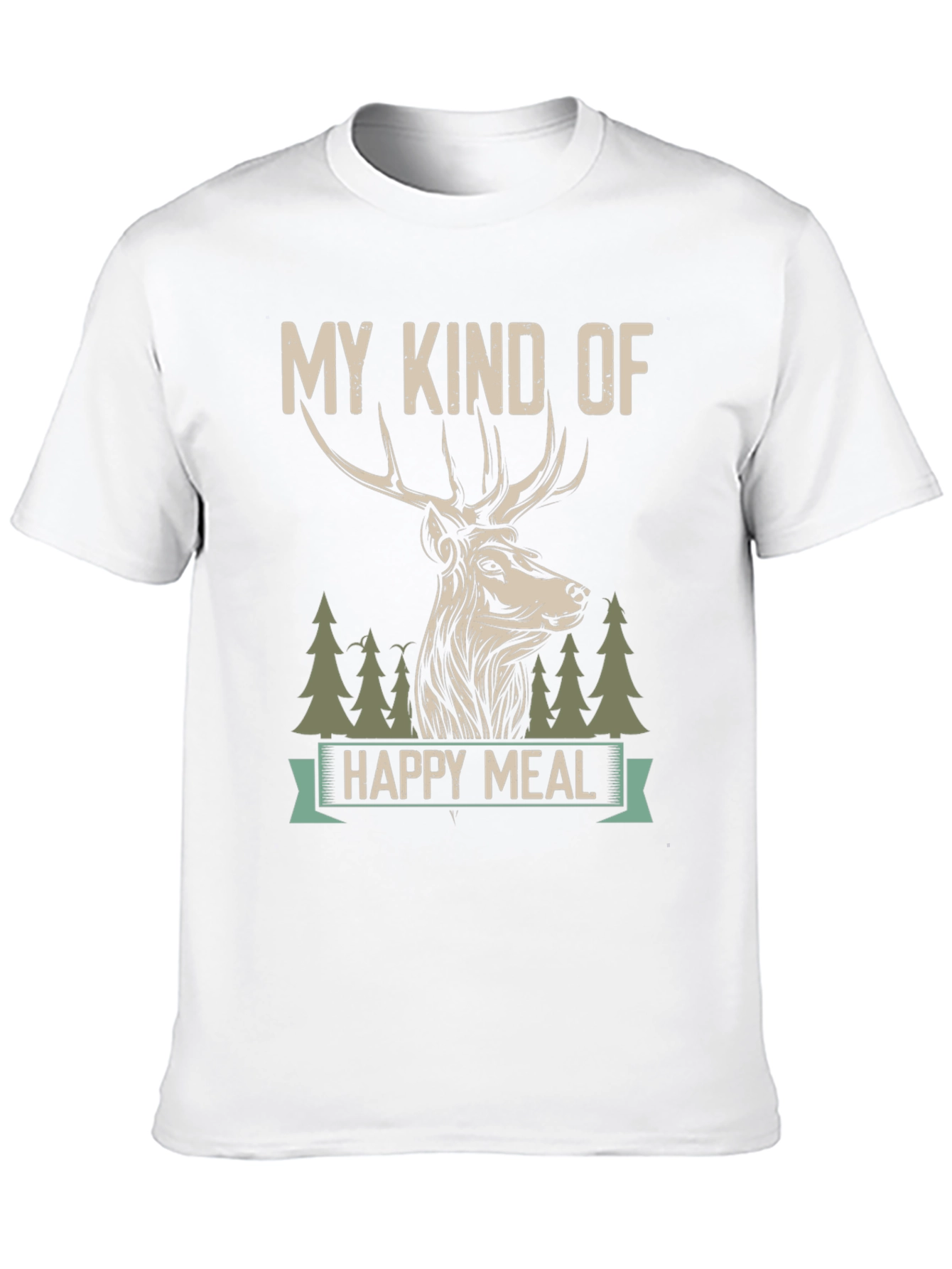 My Kind of Happy Meal Deer Graphic Tee