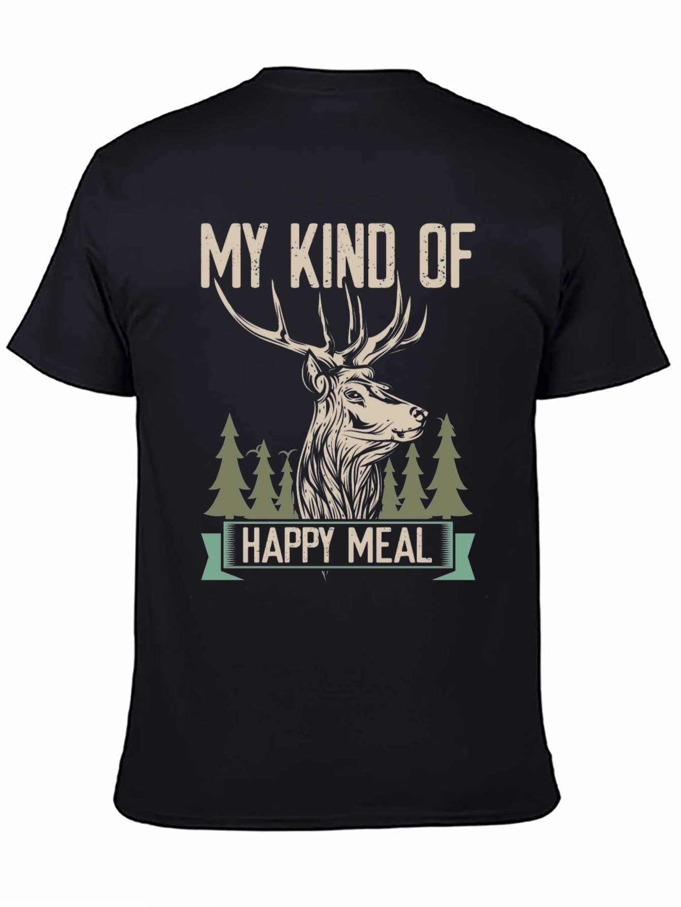 My Kind of Happy Meal Deer Graphic Tee