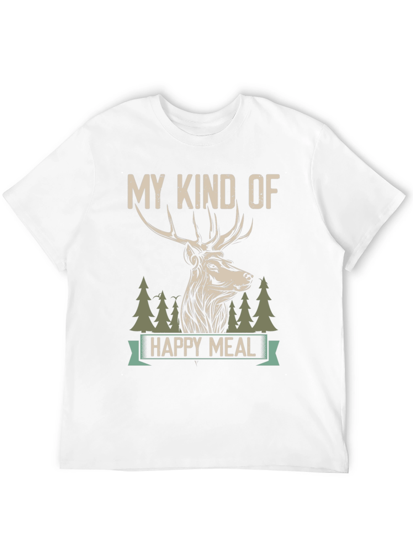 My Kind of Happy Meal Deer Graphic Tee
