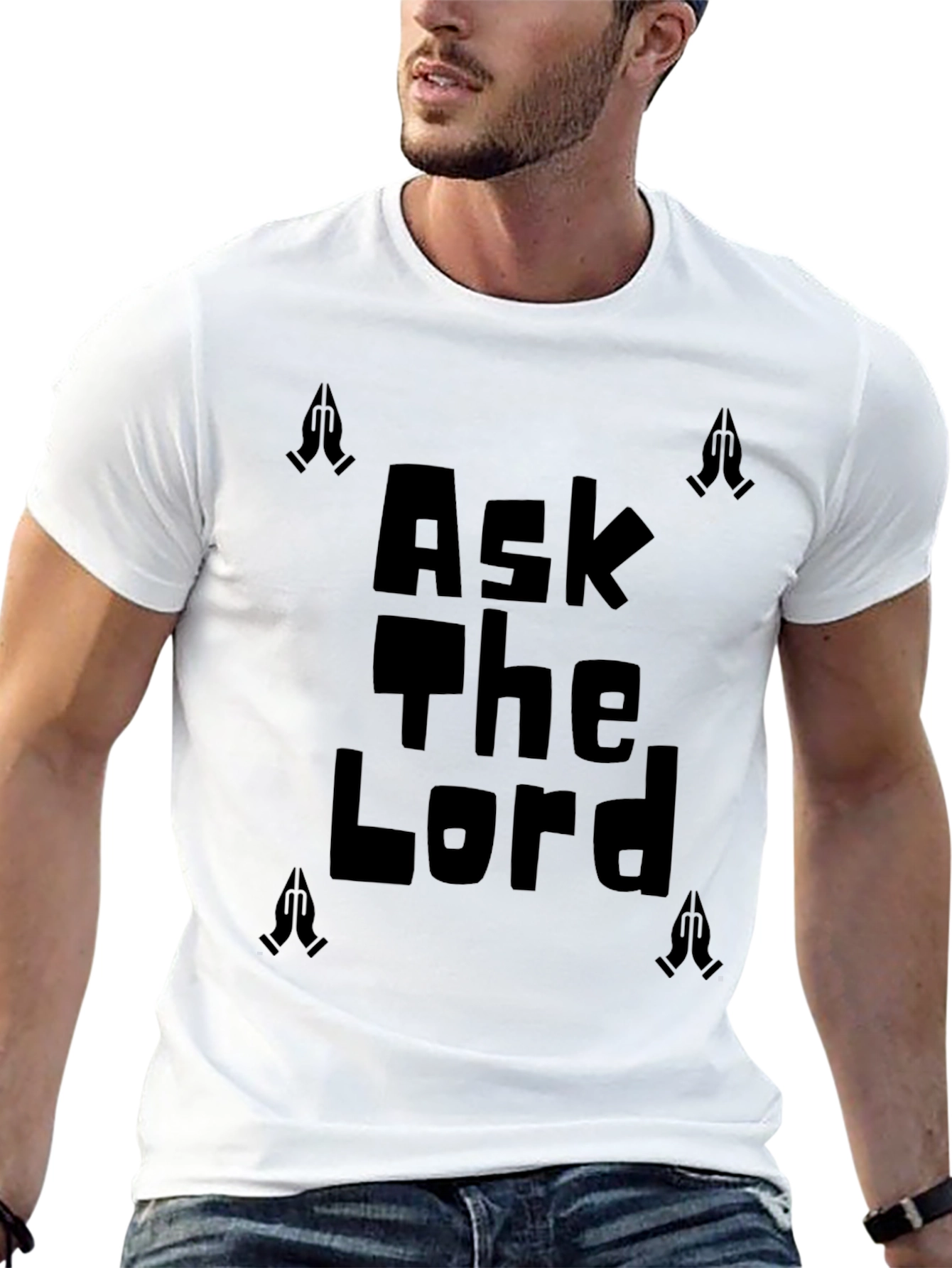 Ask The Lord Graphic T-Shirt